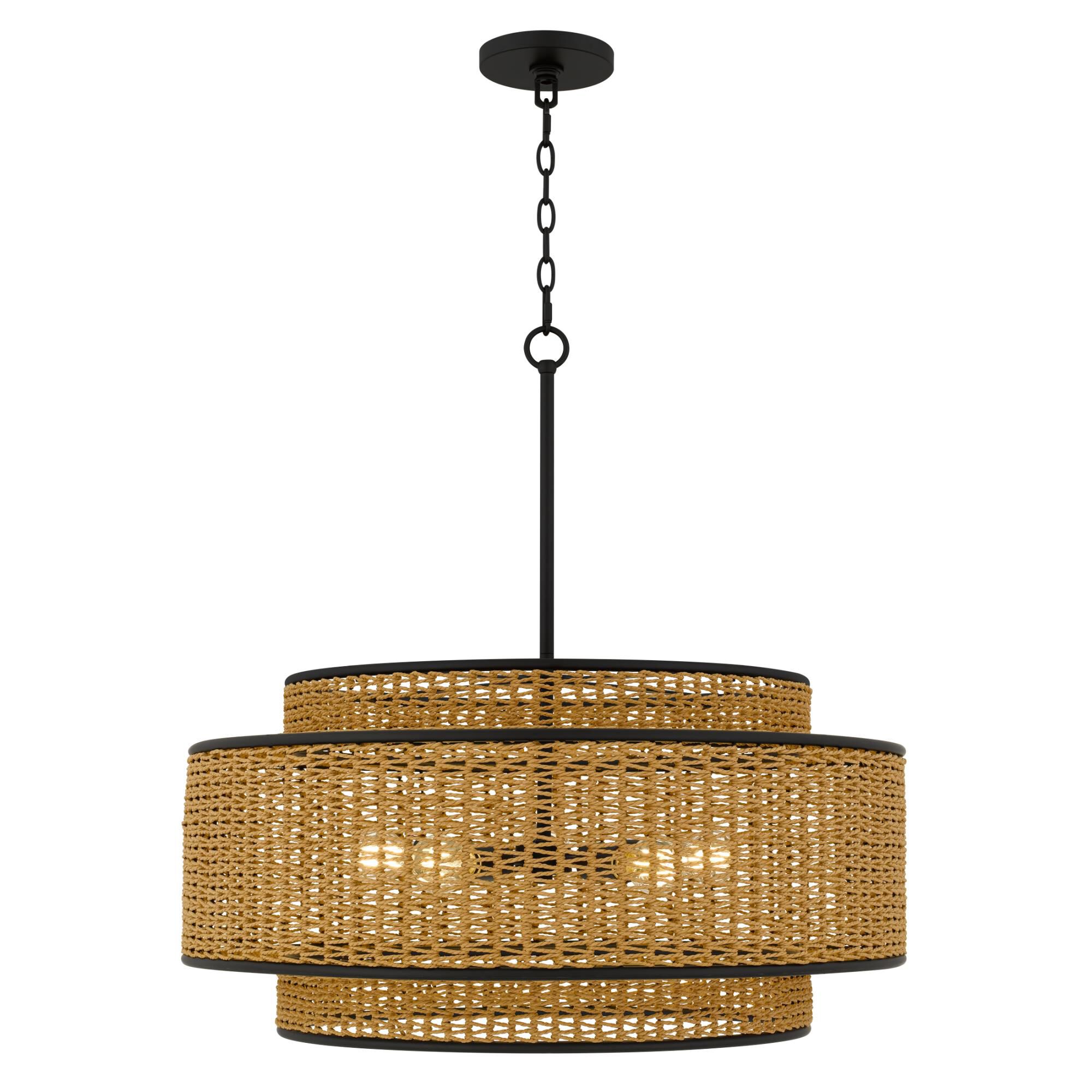Teton 30 Inch Large Pendant by Quoizel