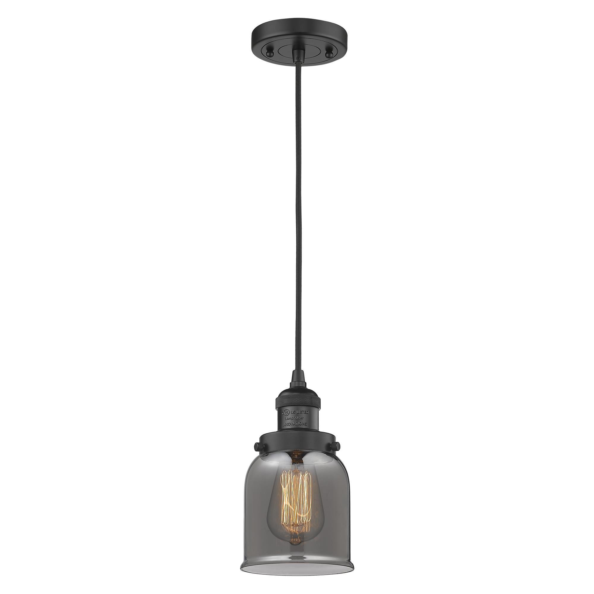 Shown in Matte Black finish and Plated Smoked glass