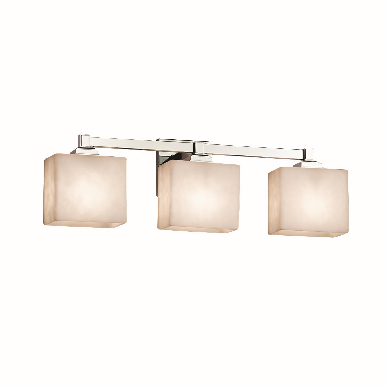 Clouds 23 Inch 3 Light Bath Vanity Light by Justice Design Group