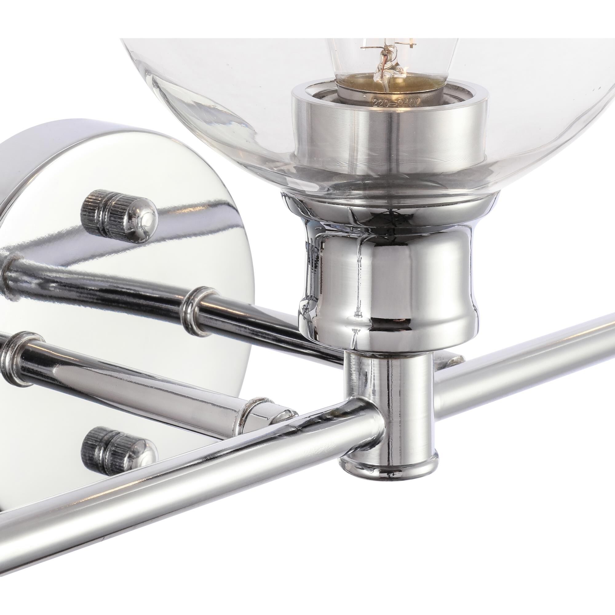 Shown in Chrome finish