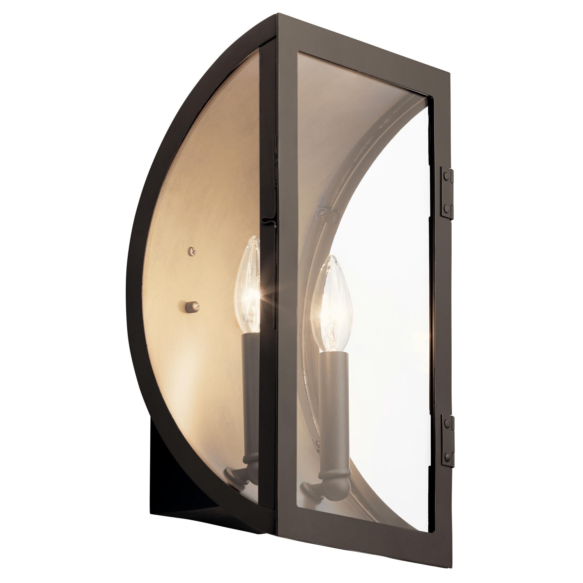 Narelle 15 Inch Tall 2 Light Outdoor Wall Light by Kichler Lighting