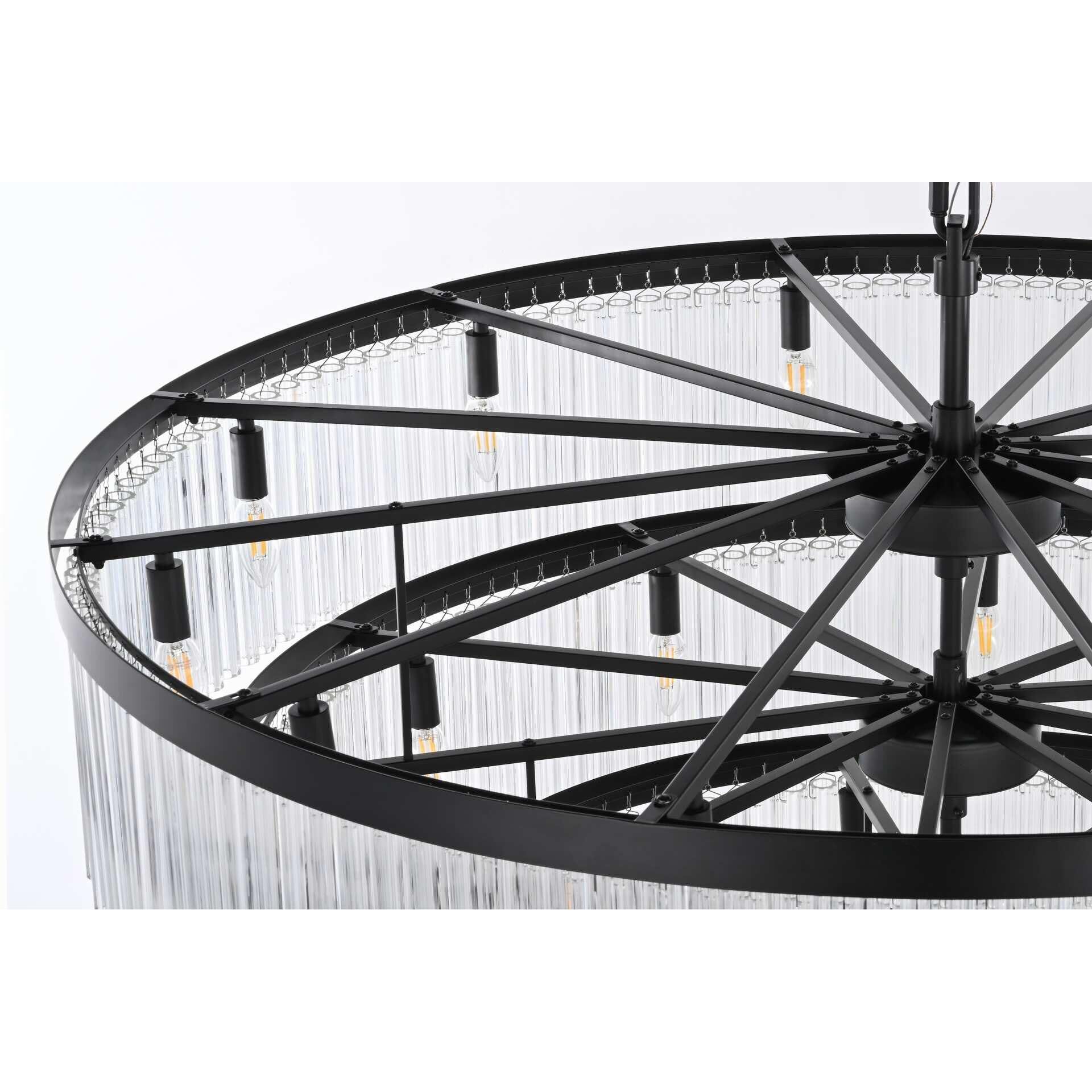 Harlow 48 Inch Chandelier by Elegant Lighting