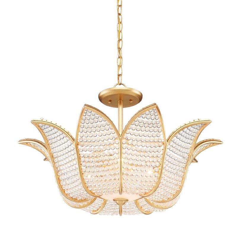 Bunny Williams Bebe 27 Inch Chandelier by Currey and Company