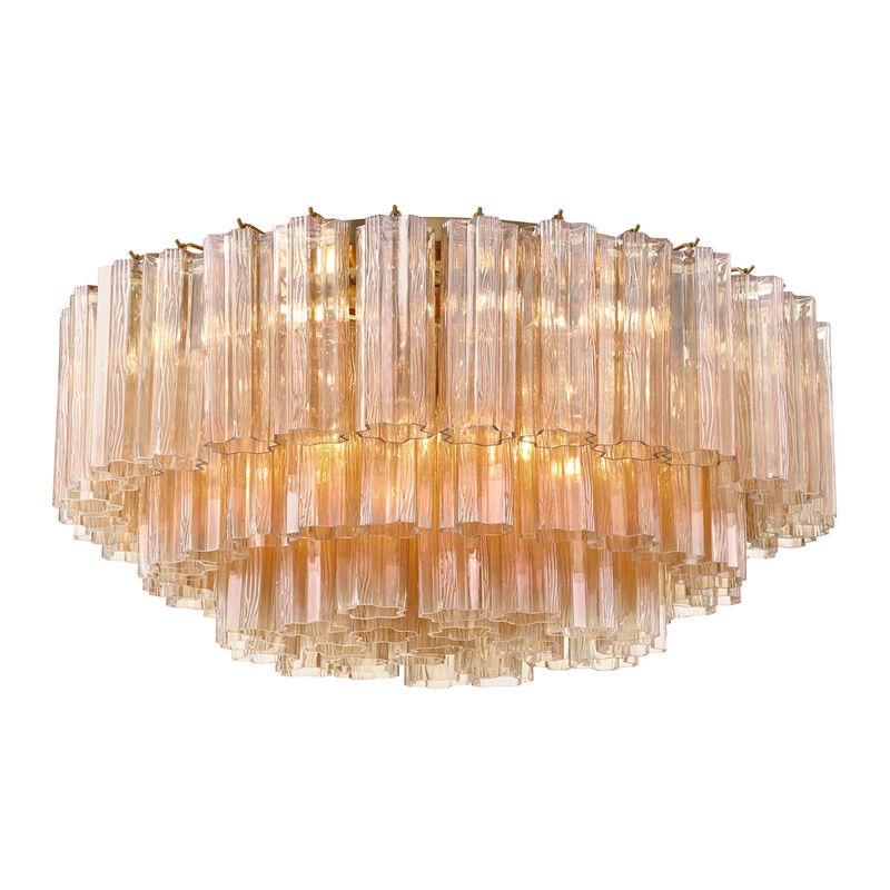 Addis 32 Inch 16 Light Semi Flush Mount by Crystorama