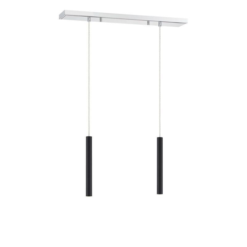 Forest 30 Inch 2 Light LED Linear Suspension Light by Z-Lite