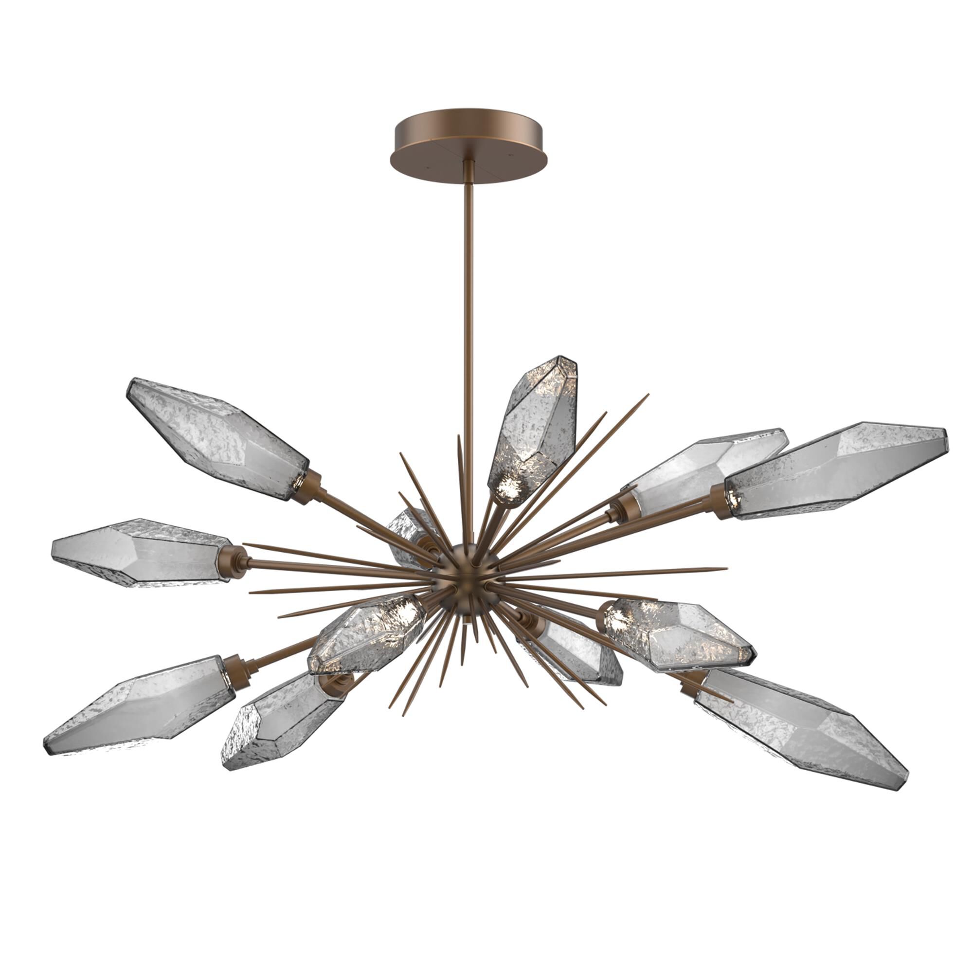Shown in Flat Bronze finish and Chilled Smoke glass