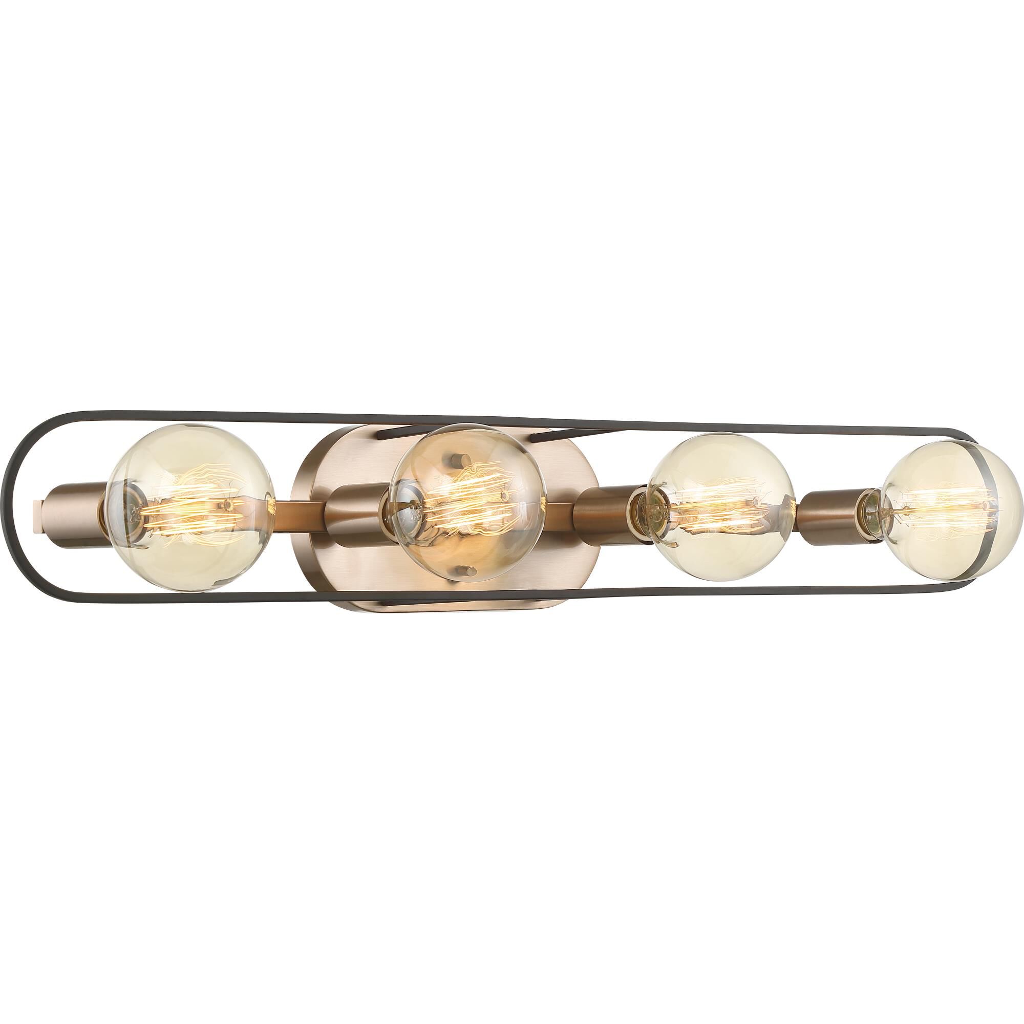 Chassis 32 Inch 4 Light Bath Vanity Light by Nuvo Lighting