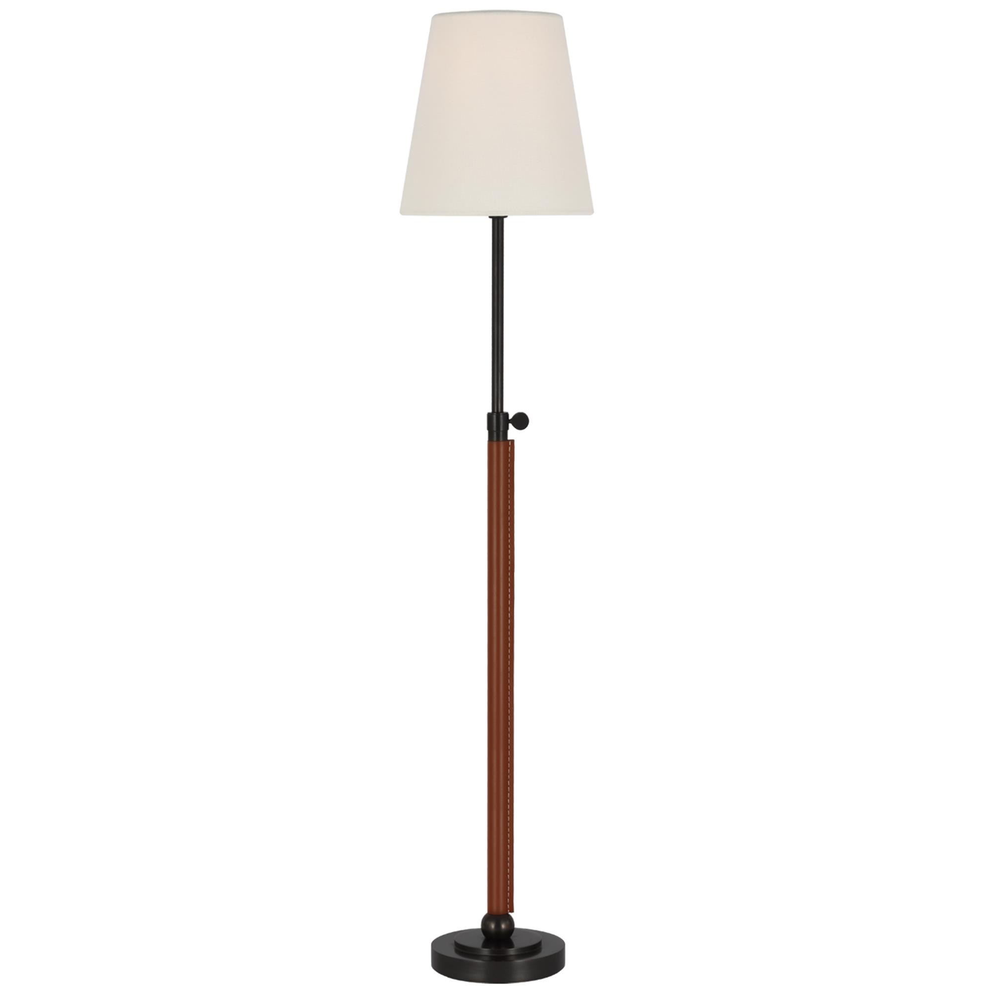 Shown in Bronze and Saddle Leather finish