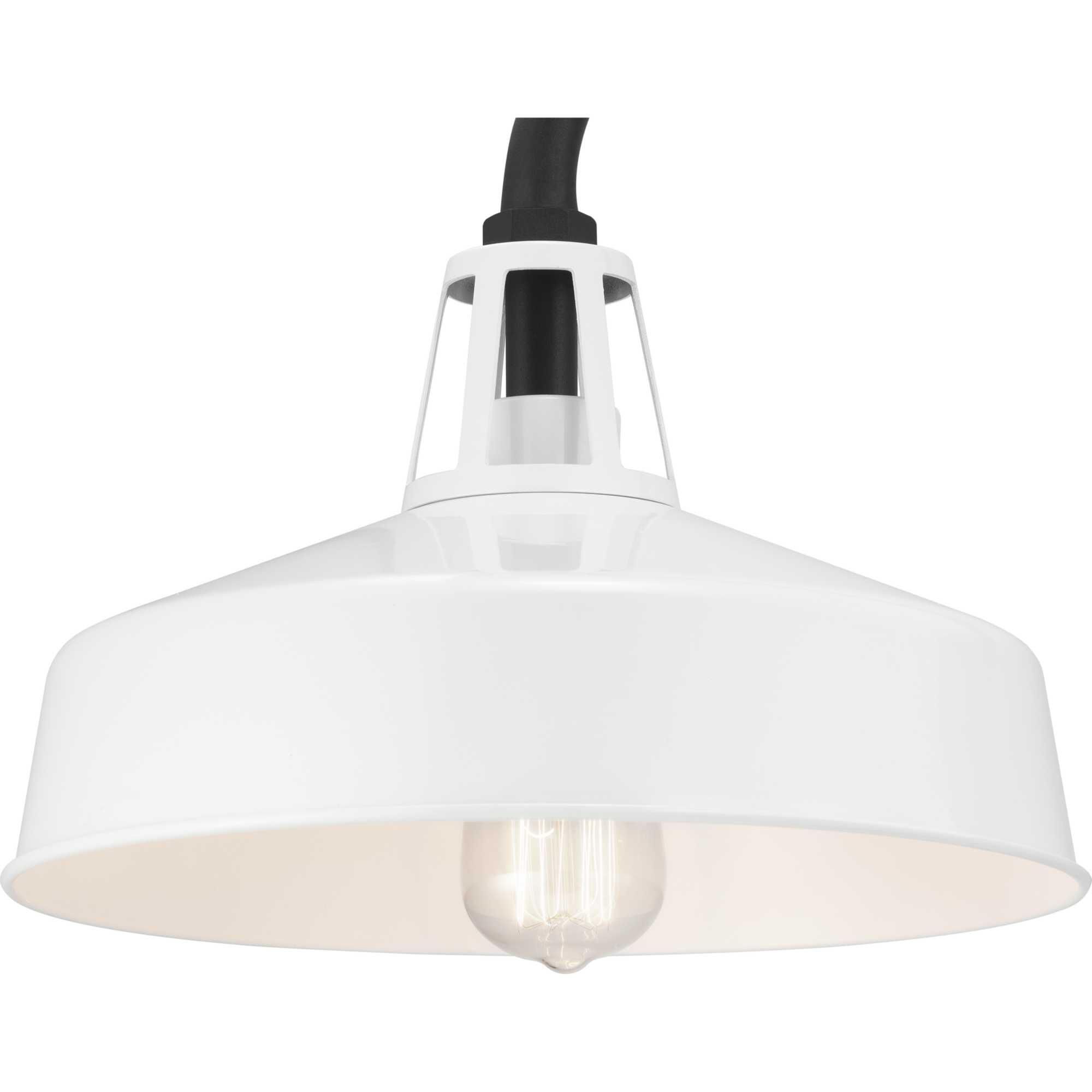 Shown in White finish