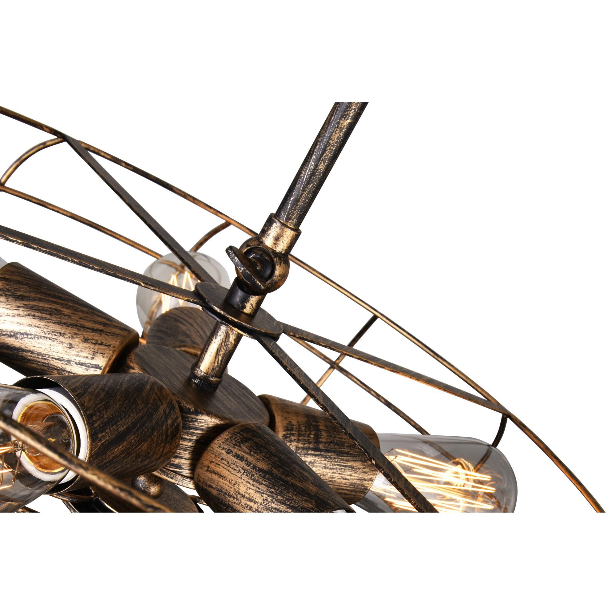 Shown in Antique Copper finish