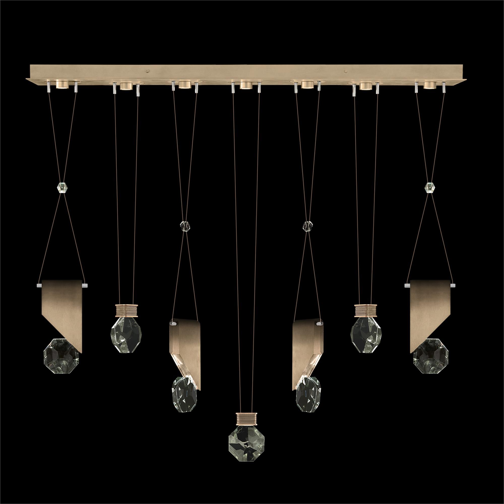 Shown with True crystal and False glass