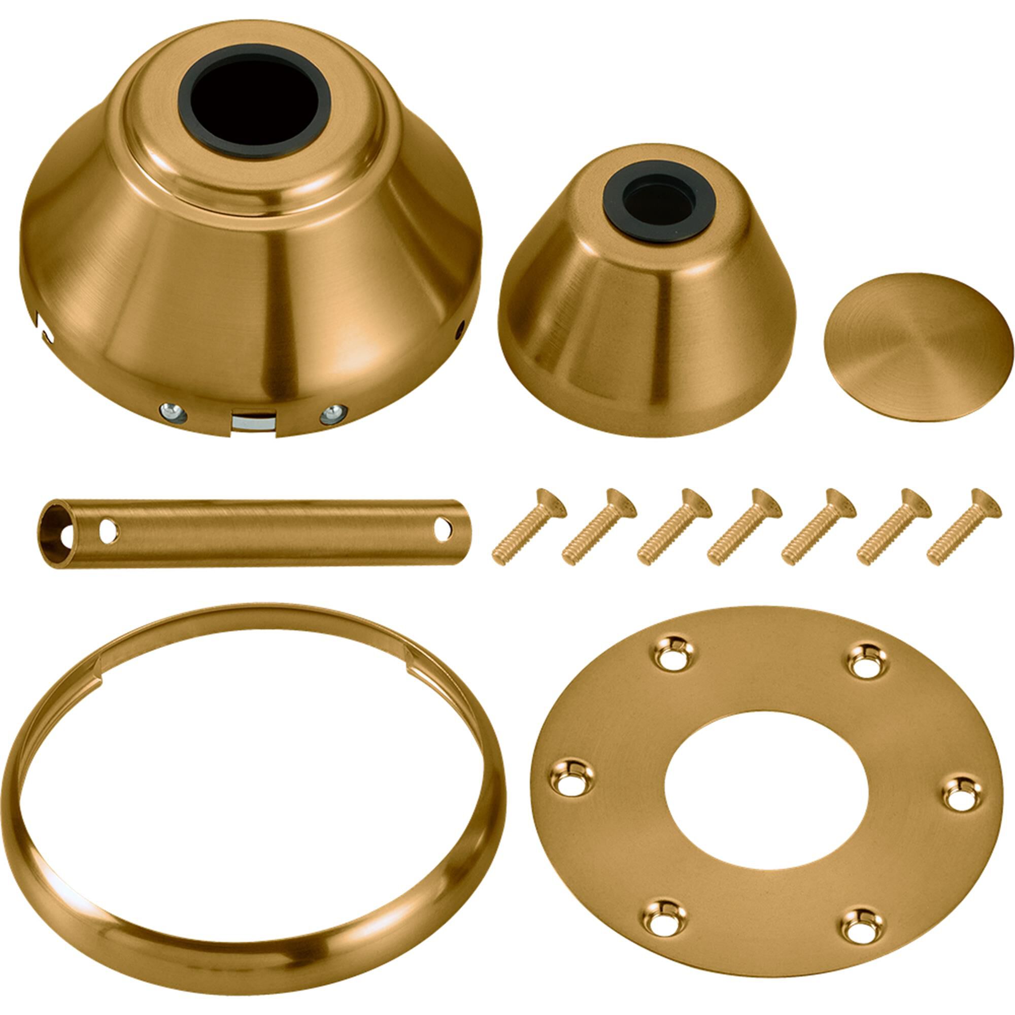 Shown in Burnished Brass finish