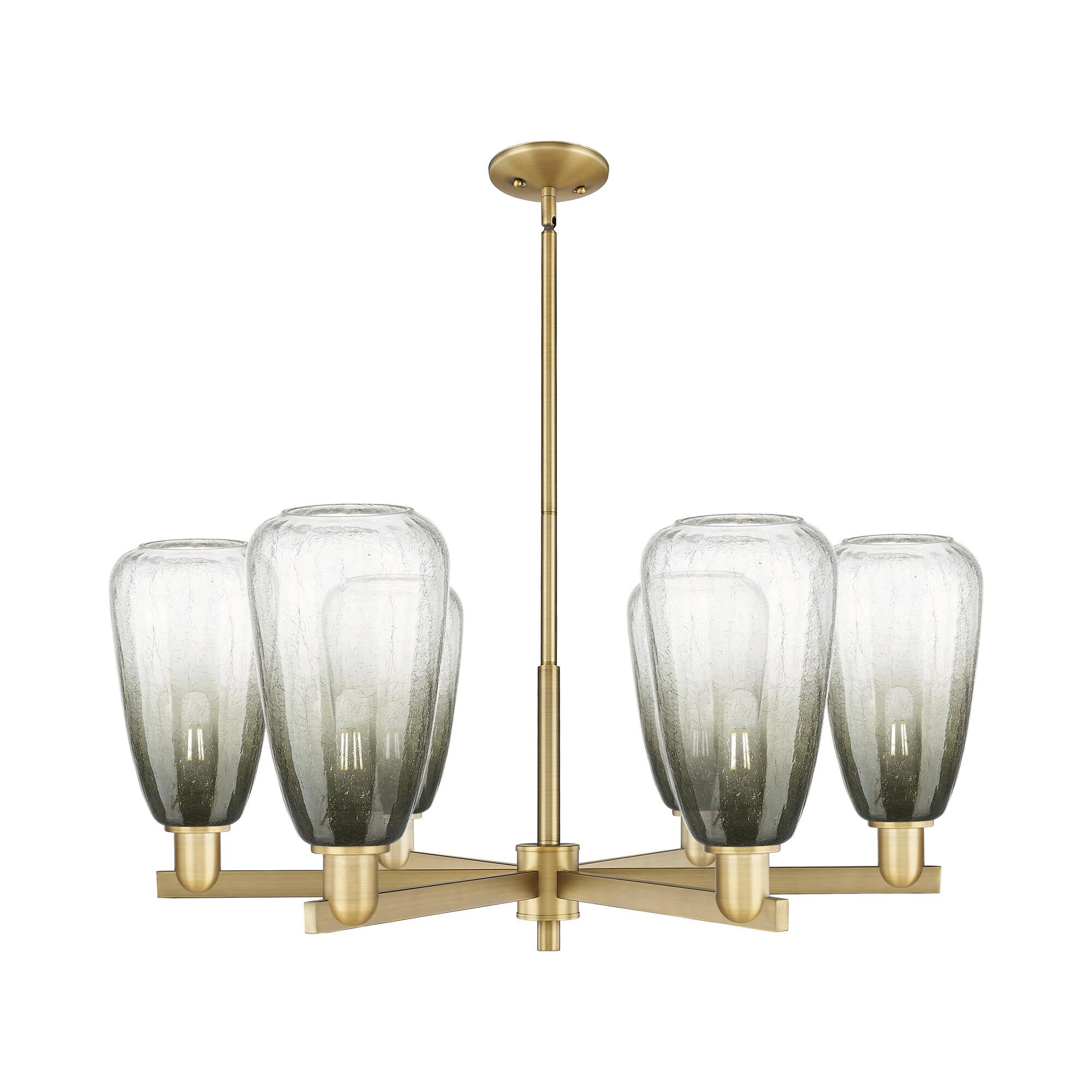 Bruno Marashlian Brookhaven Almond 24 Inch Chandelier by Innovations Lighting