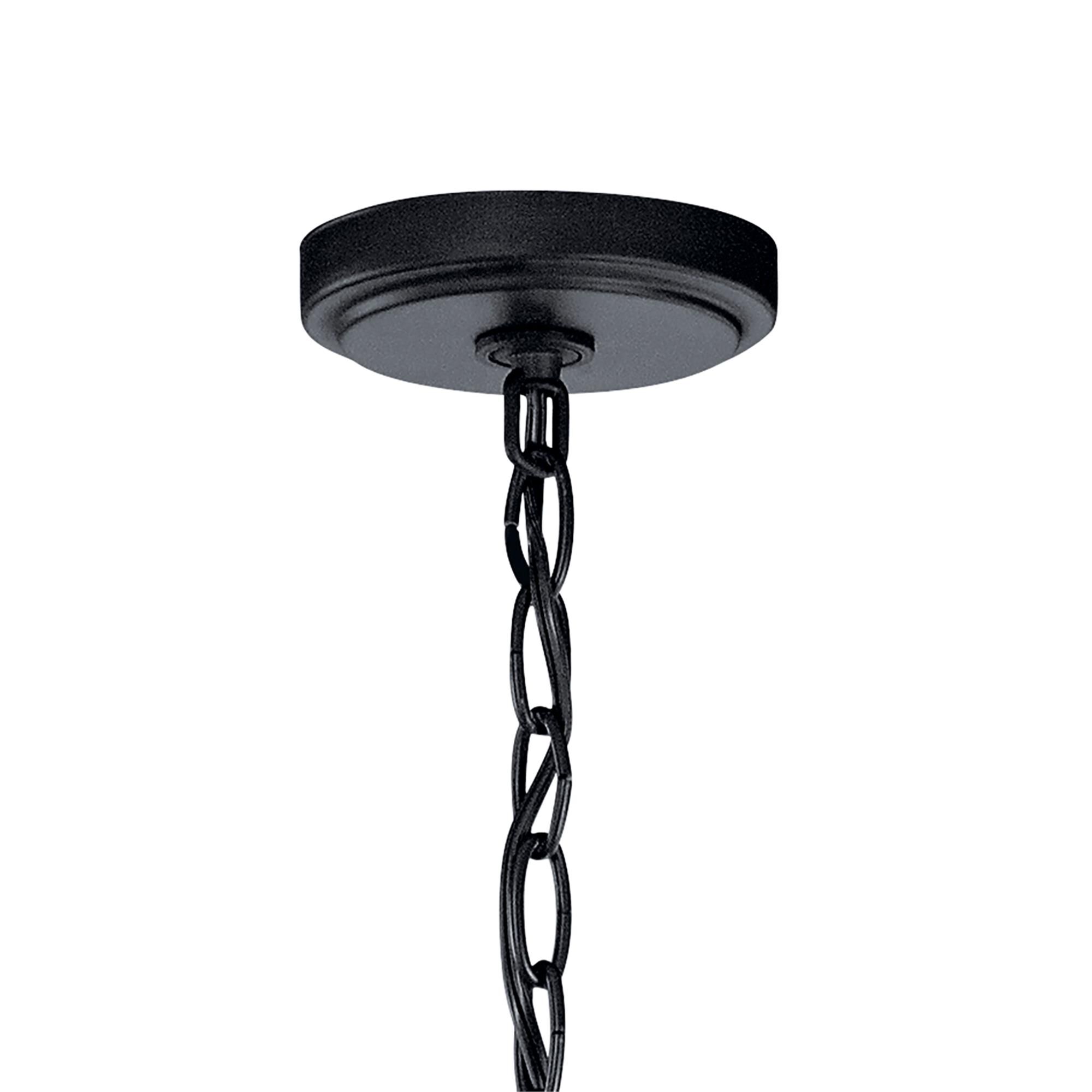 Shown in Black finish and Clear Seeded glass