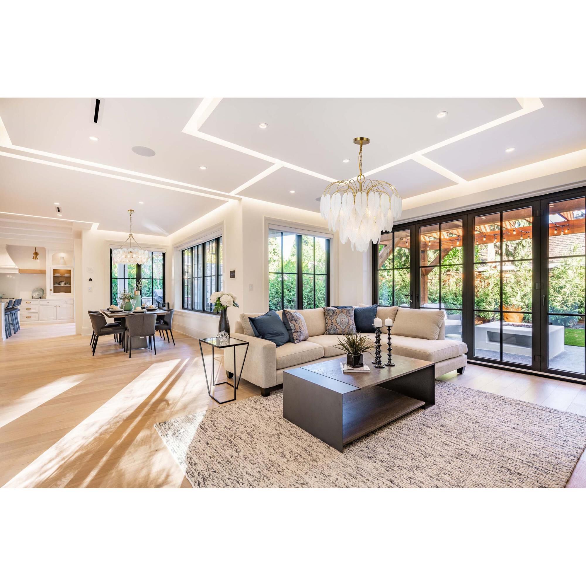 Alessia 23 Inch Chandelier by Artcraft