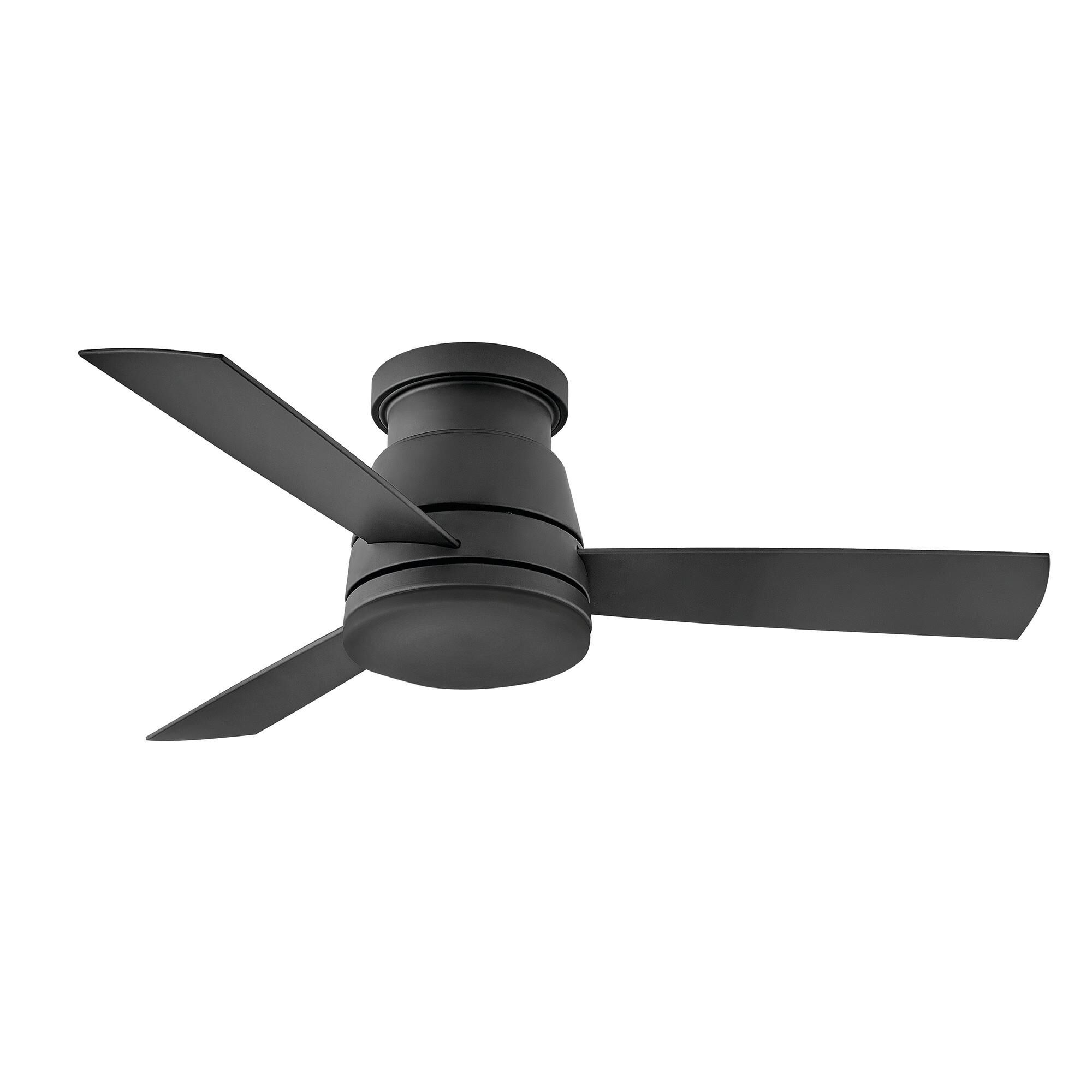 Trey 44 Inch Flush Mount Fan with Light Kit,