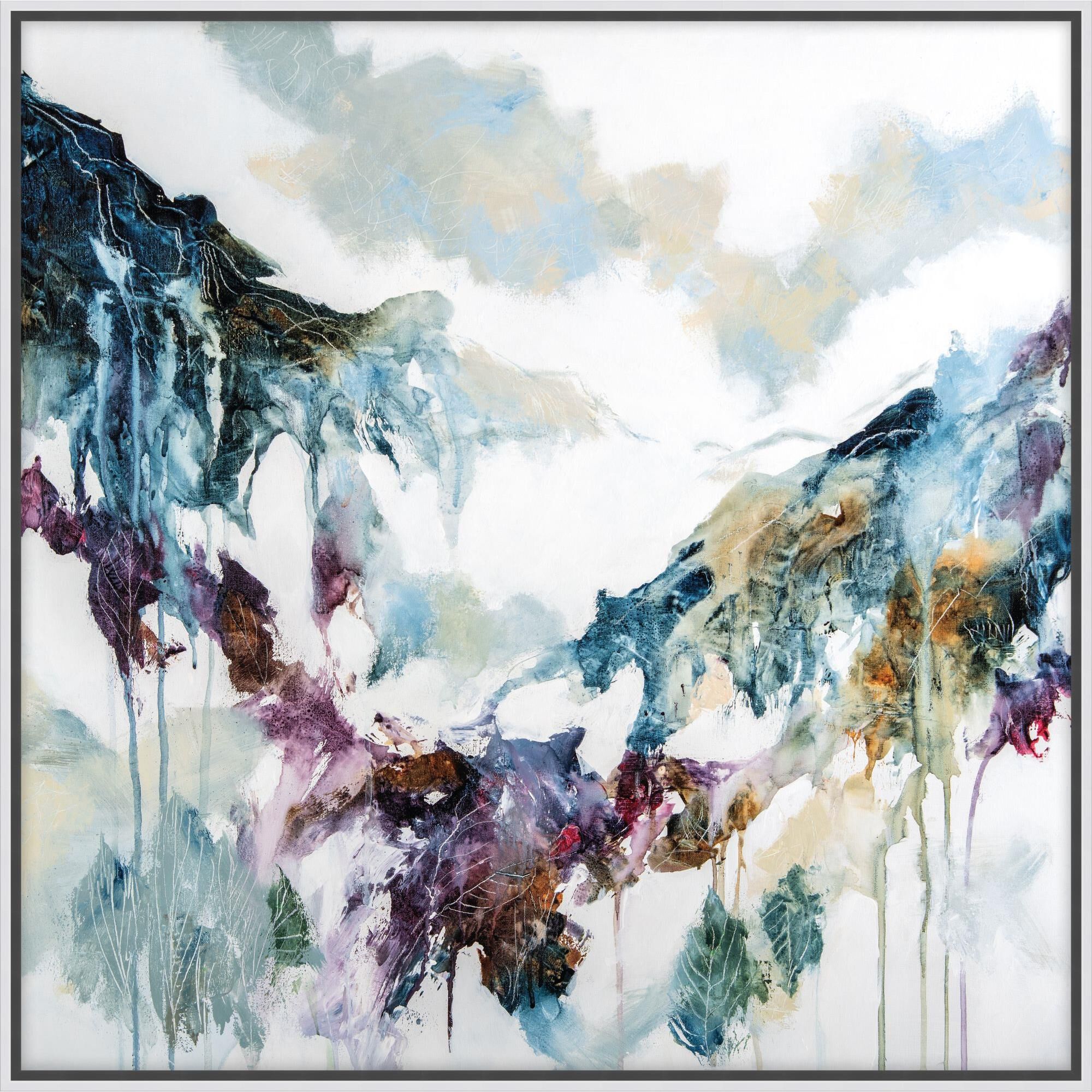 Cristina Dalla Valentina Mountain Clouds Print by LEVEL57