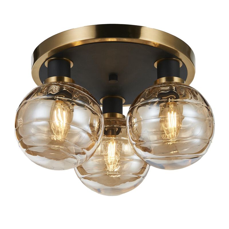 Gem 15 Inch Semi Flush Mount by Artcraft