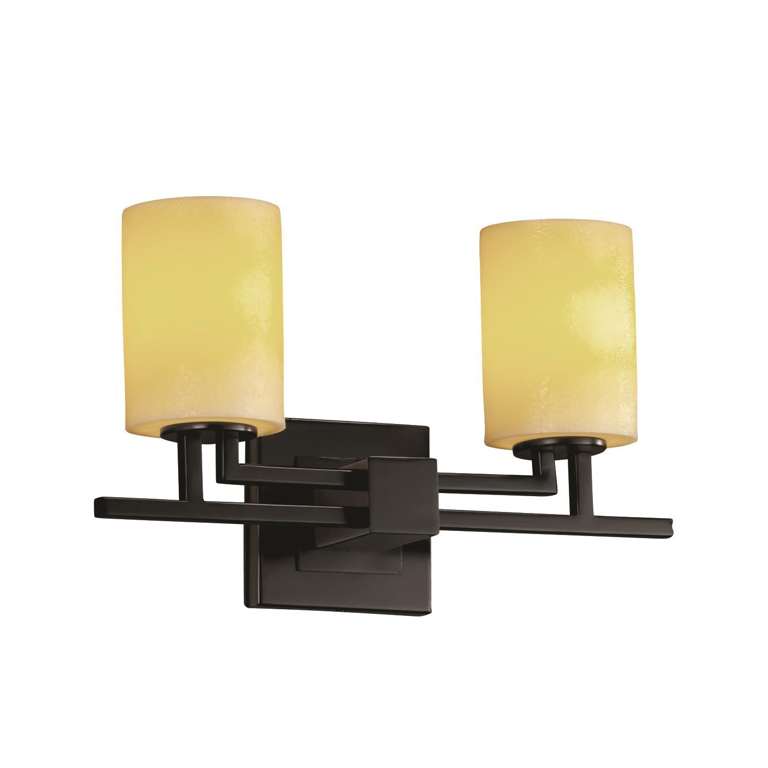 Candlearia 16 Inch 2 Light Bath Vanity Light by Justice Design Group