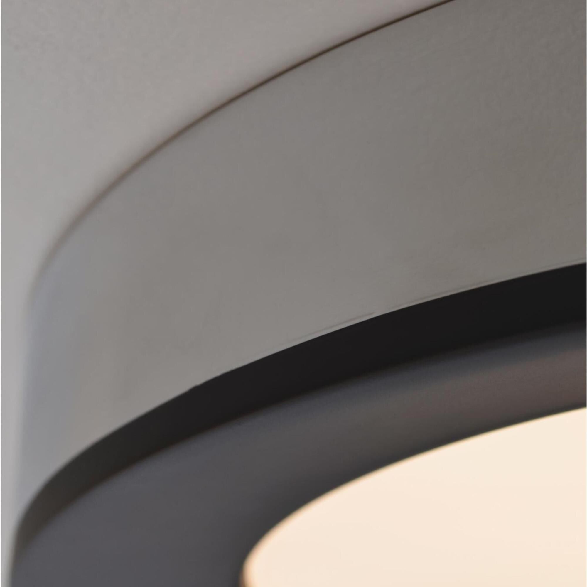 Shown in Black - Chrome finish and White Acrylic glass and 120 Volt Dimmer accent