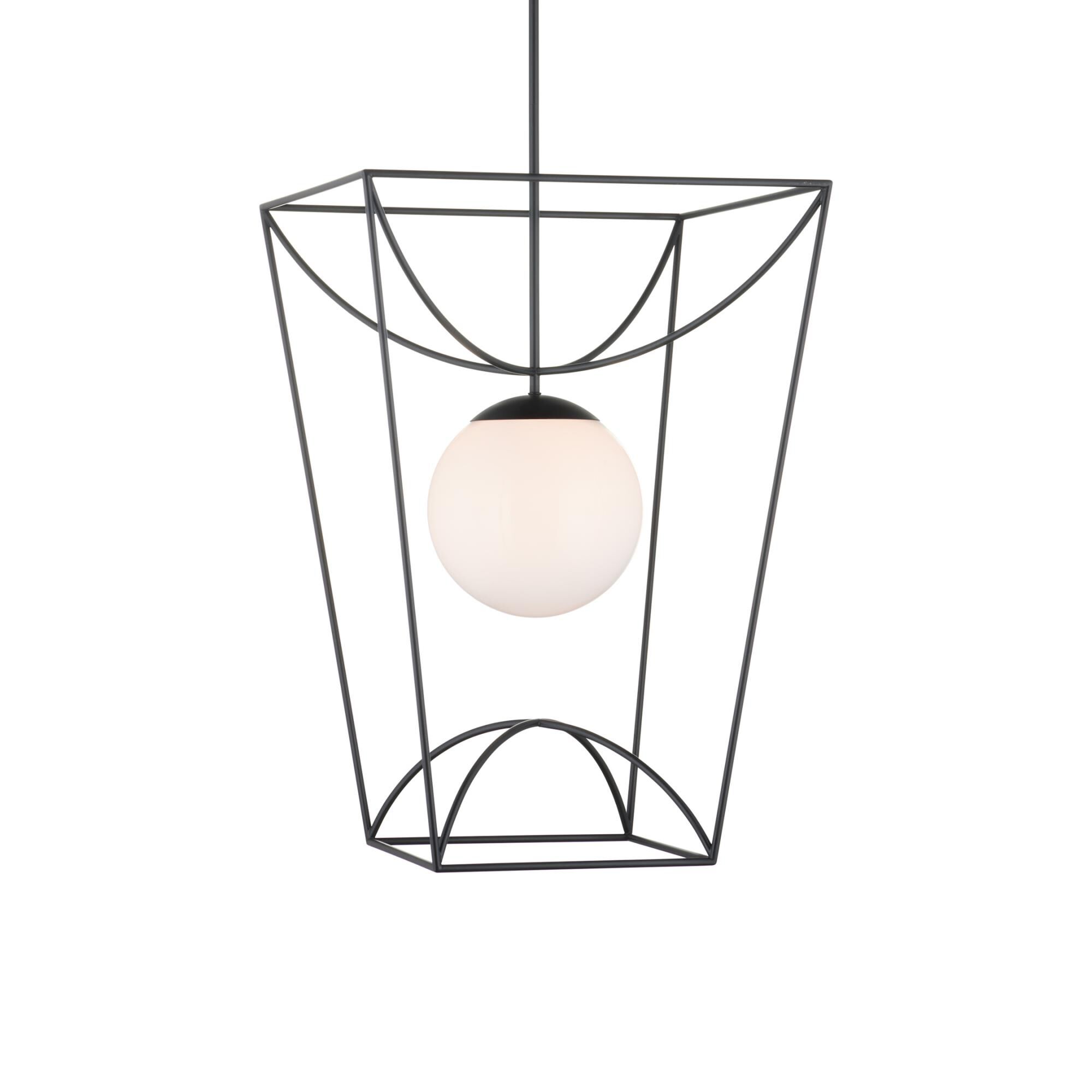 Rochefort 21 Inch Outdoor Hanging Lantern by Currey and Company