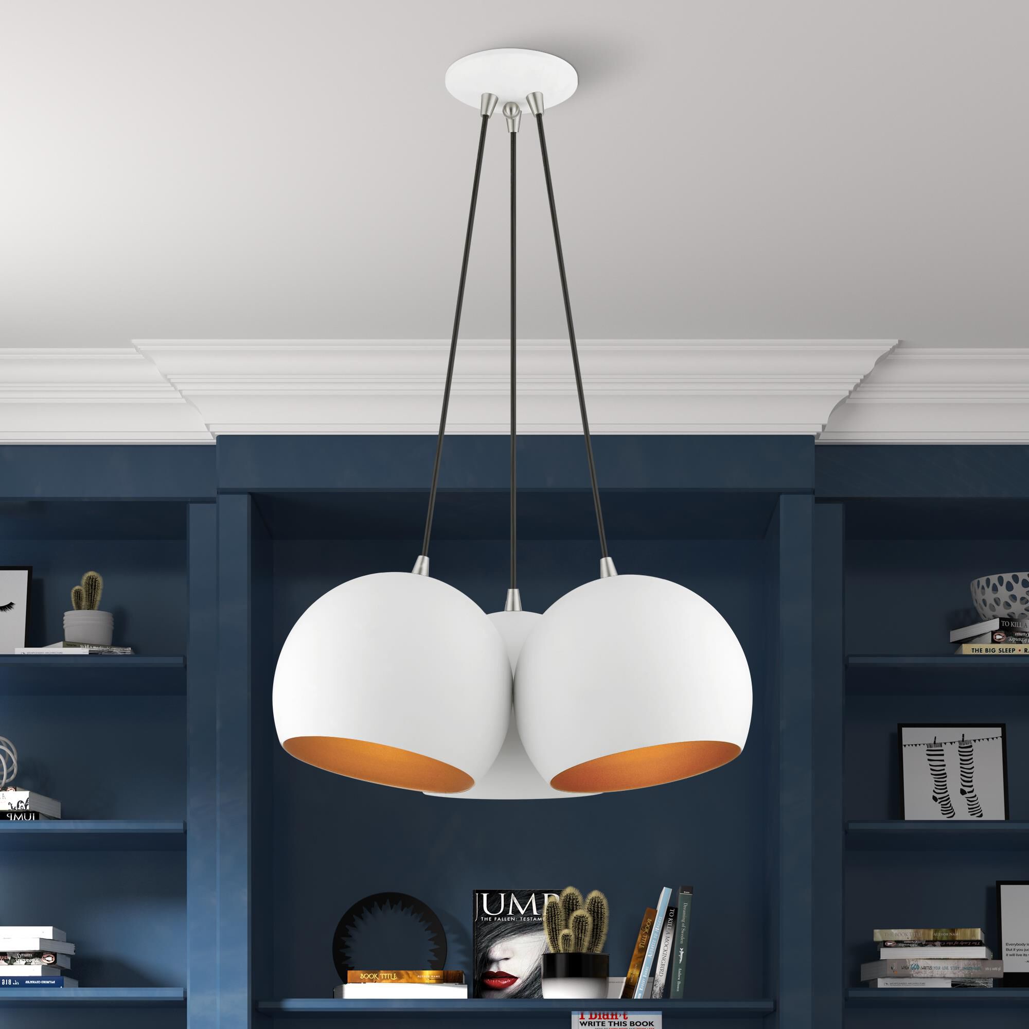 Piedmont Large Pendant by Livex Lighting