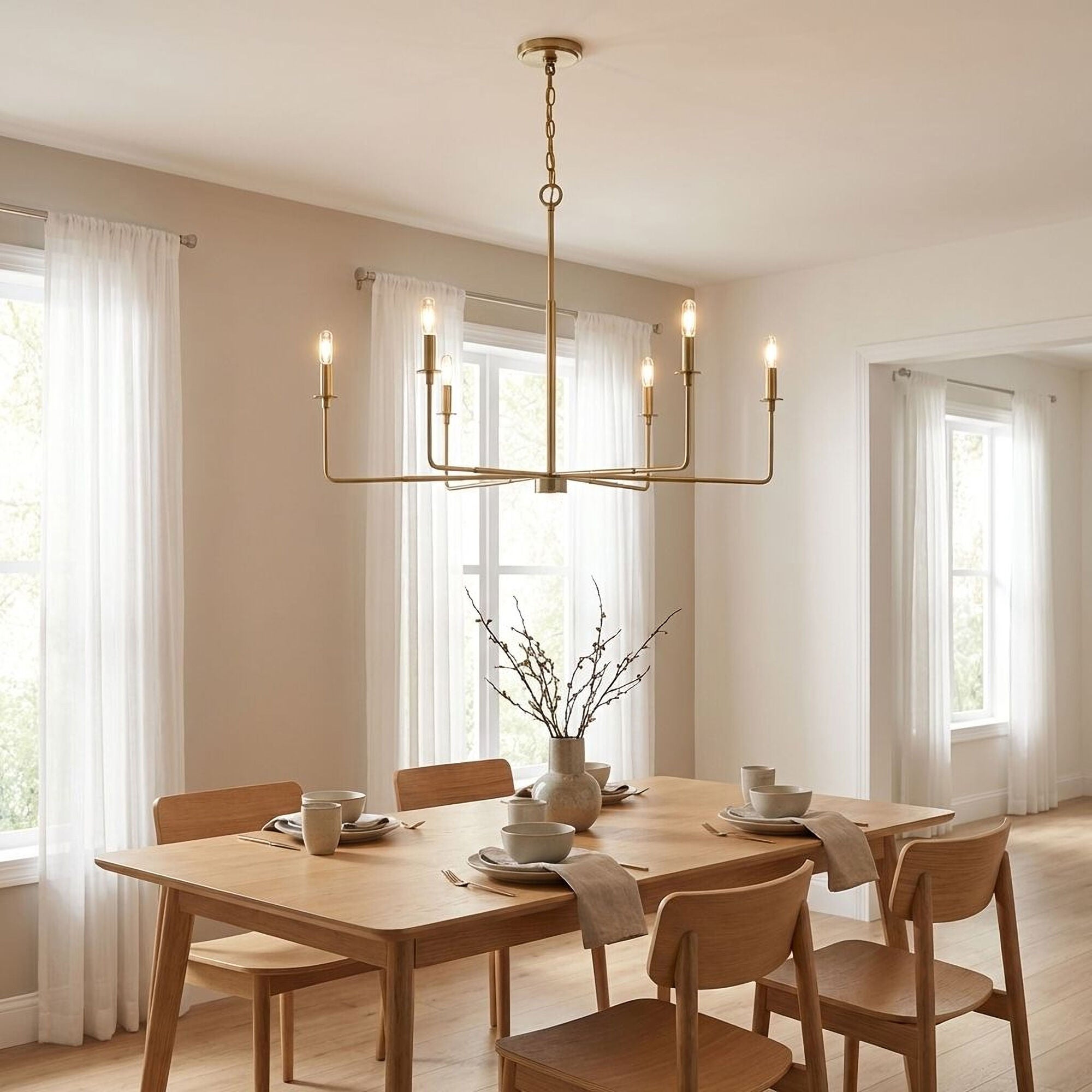 Salerno Large Chandelier,