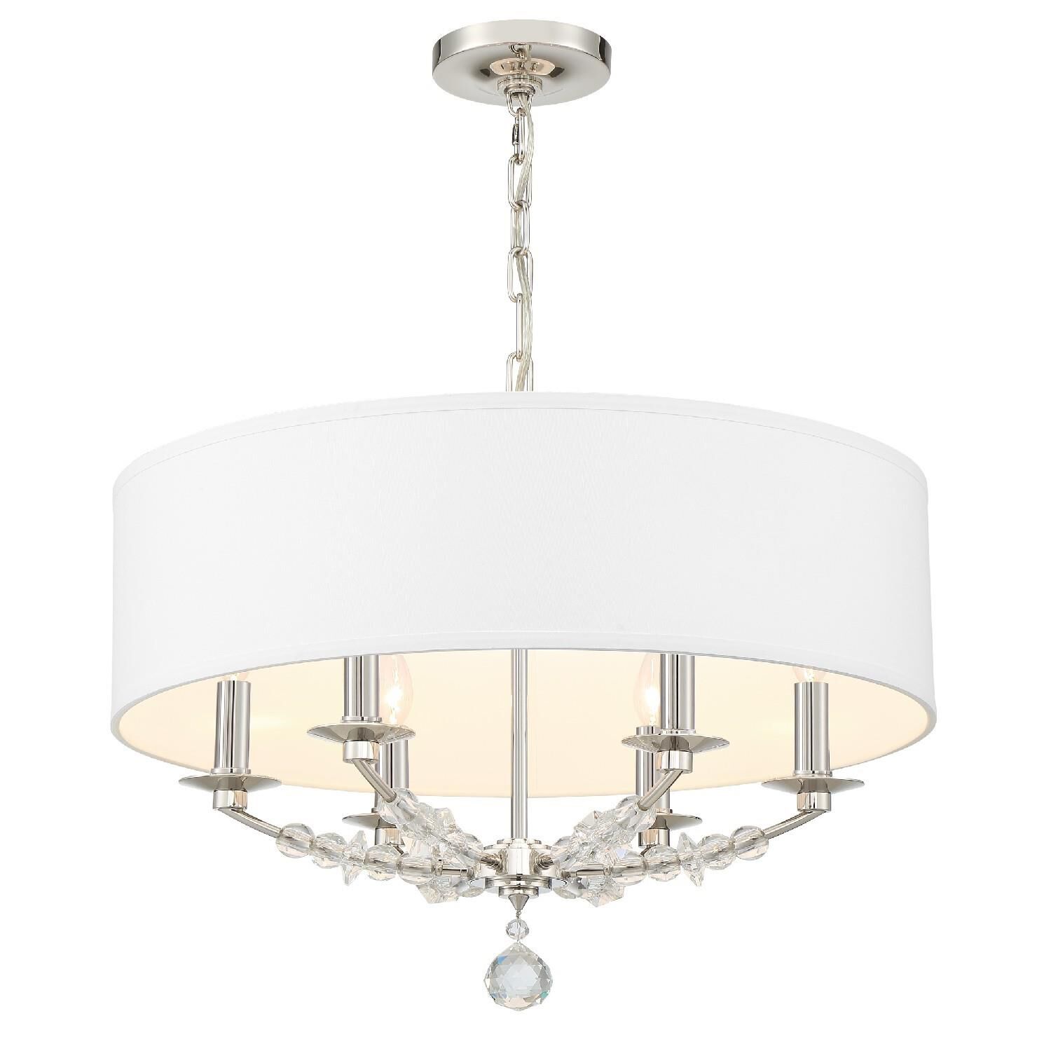 Mirage 24 Inch 6 Light Chandelier by Crystorama
