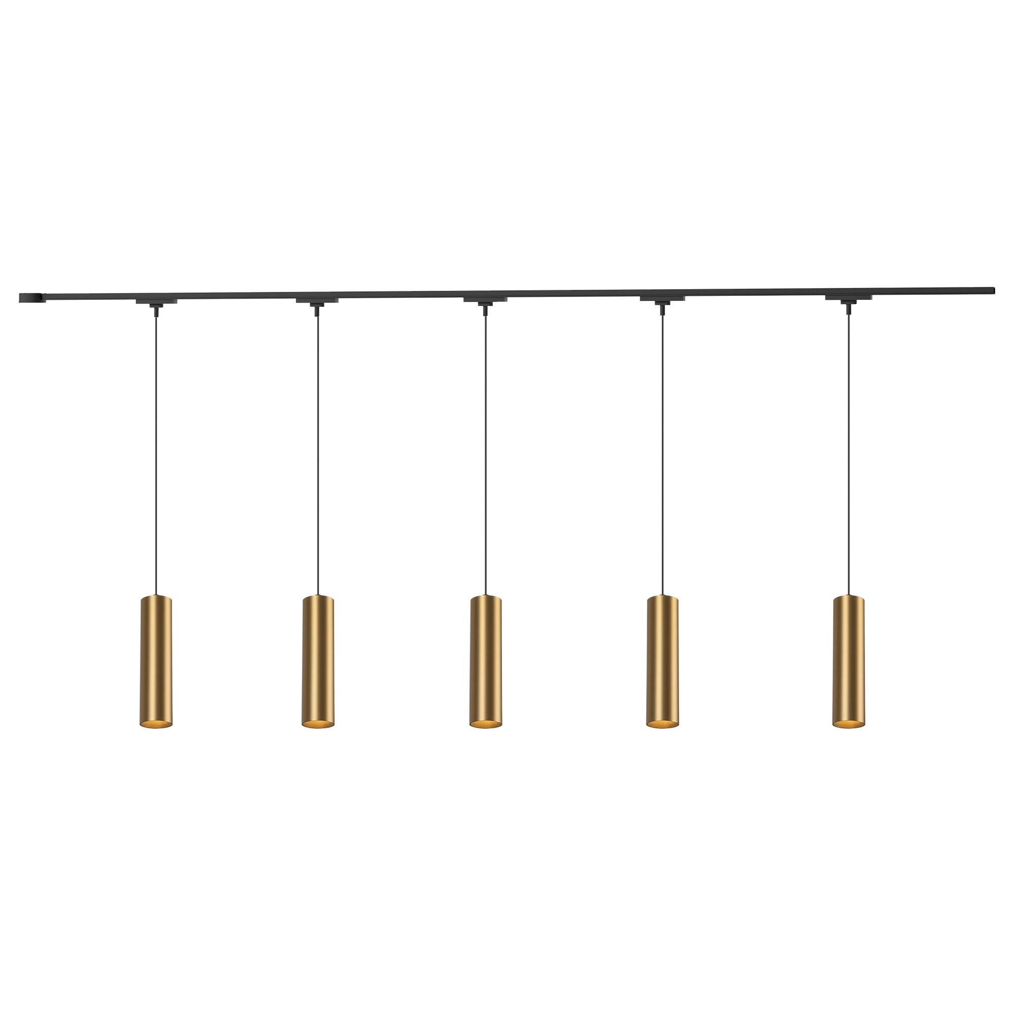 Shown in Brushed Gold finish and Clear Acrylic Lens glass