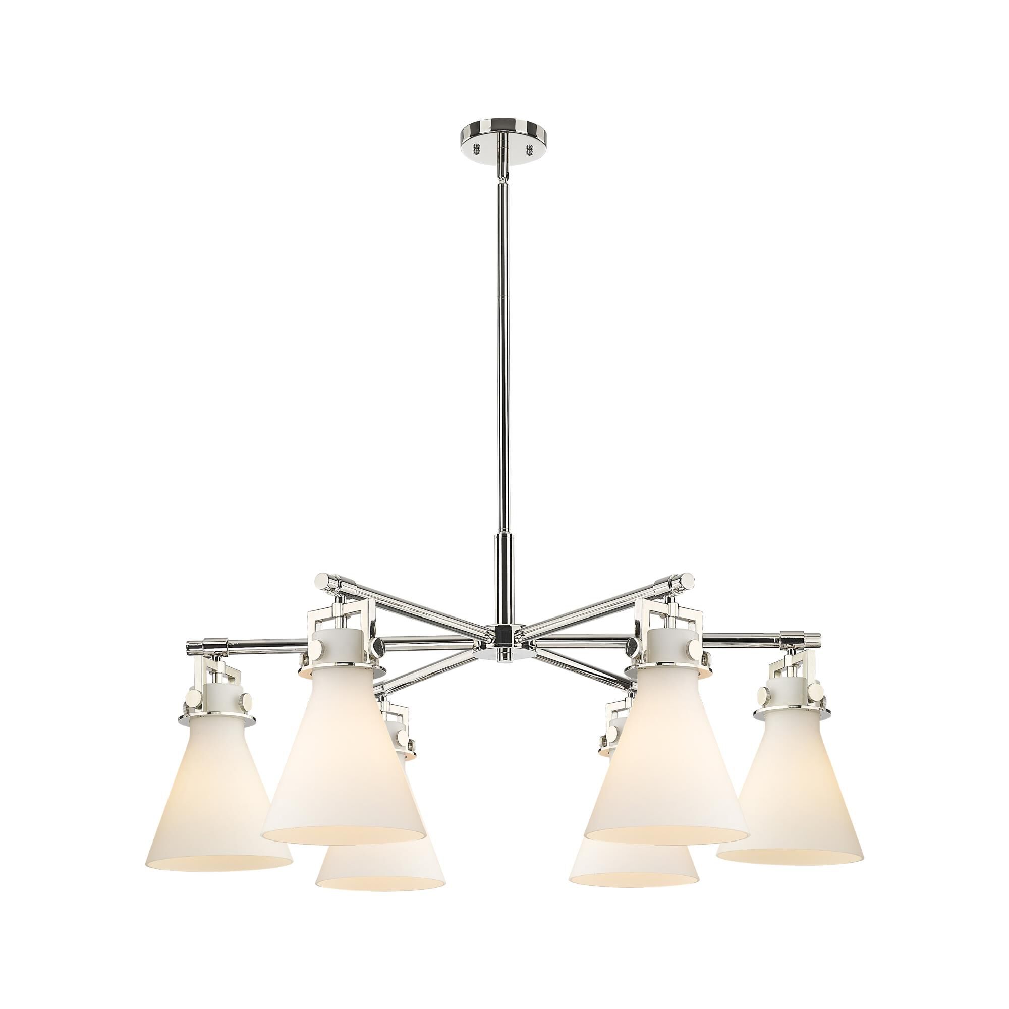 Bruno Marashlian Newton Cone 26 Inch Chandelier by Innovations Lighting