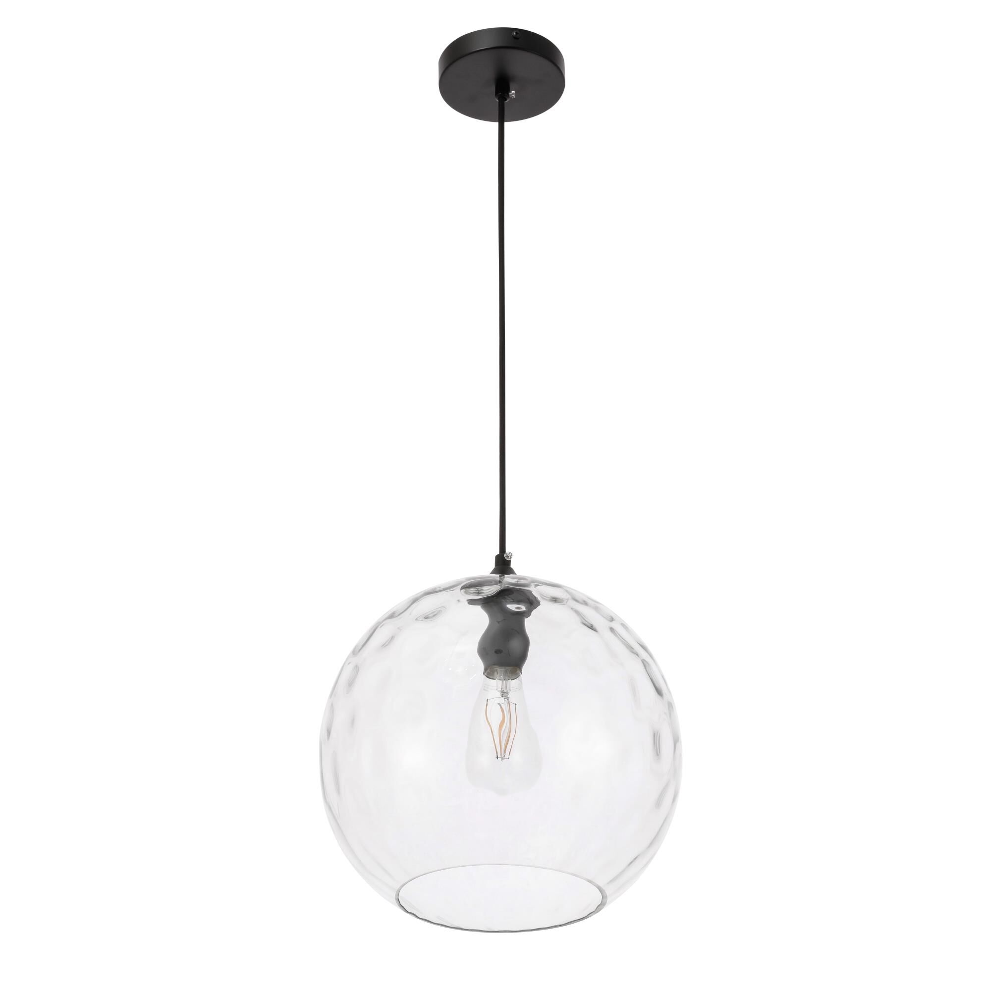 Elegant Lighting Gibson 11 Inch Mini Pendant