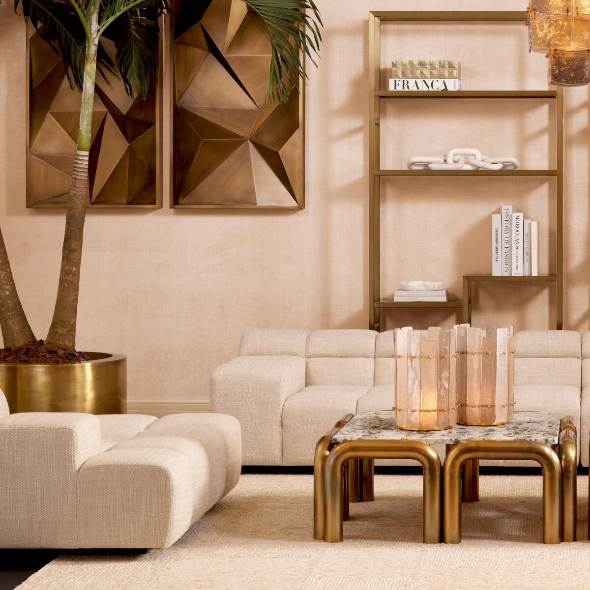 Hunter Love Seat by Eichholtz