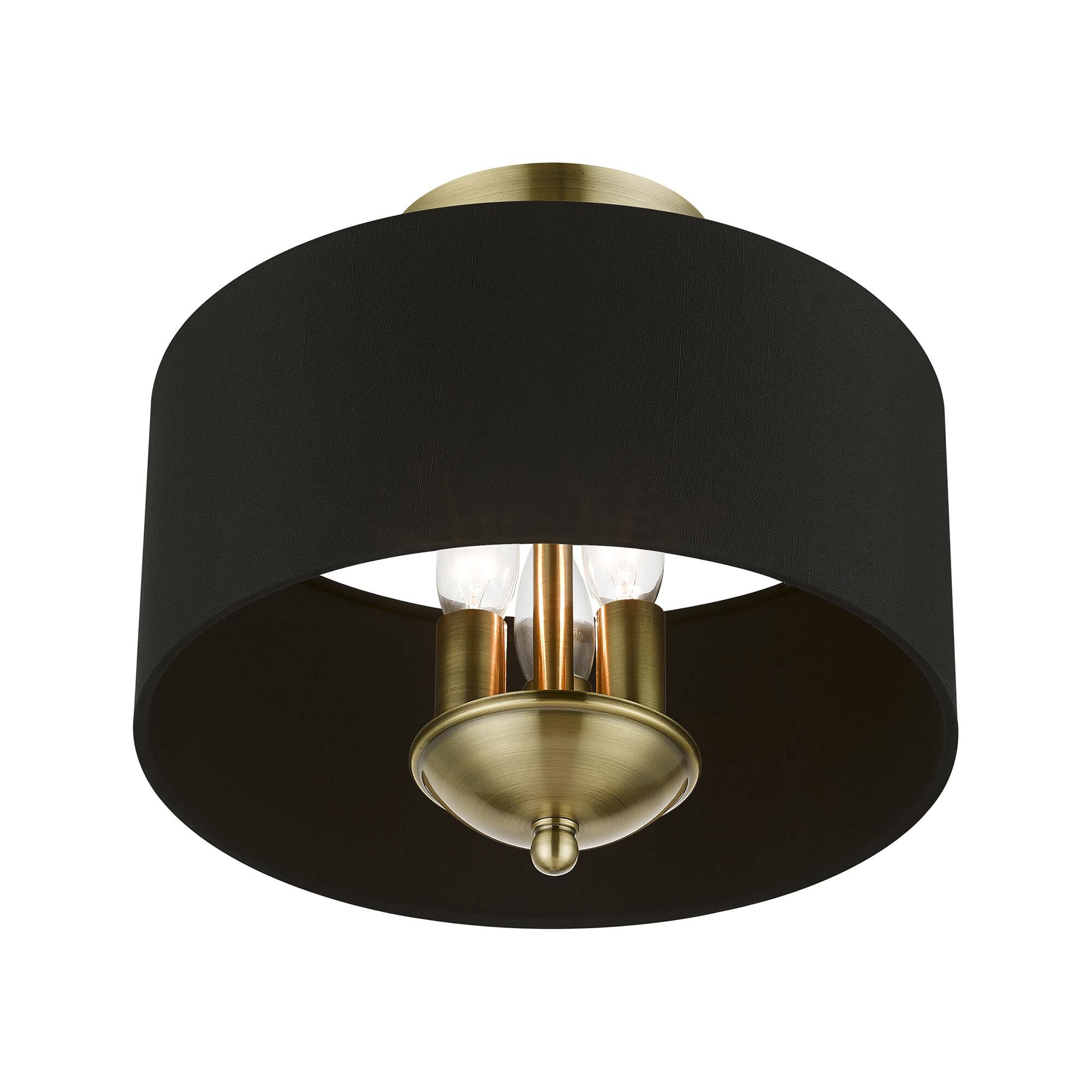 Huntington 3 Light Semi Flush Mount by Livex Lighting