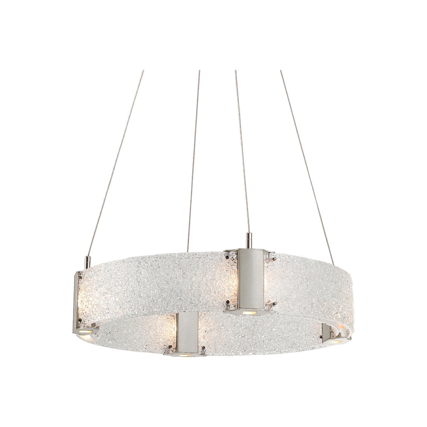 Parallel 23 Inch 12 Light LED Chandelier by Hammerton Studio