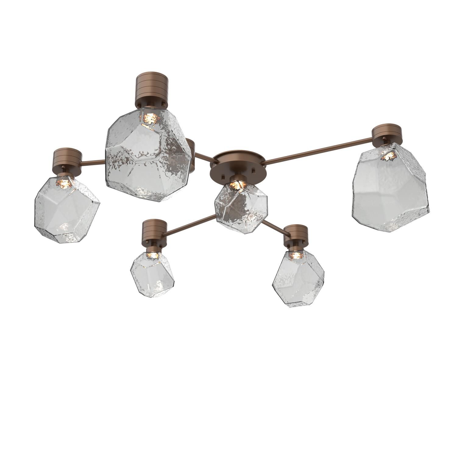 Shown in Burnished Bronze finish and Smoke glass