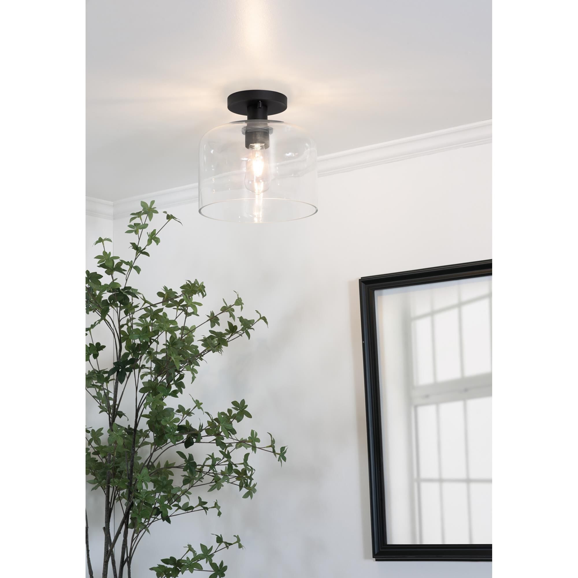 Elsa 10 Inch Semi Flush Mount by AFX Lighting