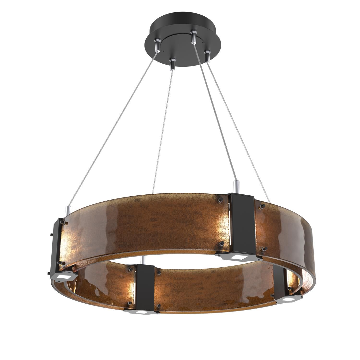 Parallel 23 Inch 12 Light LED Chandelier by Hammerton Studio