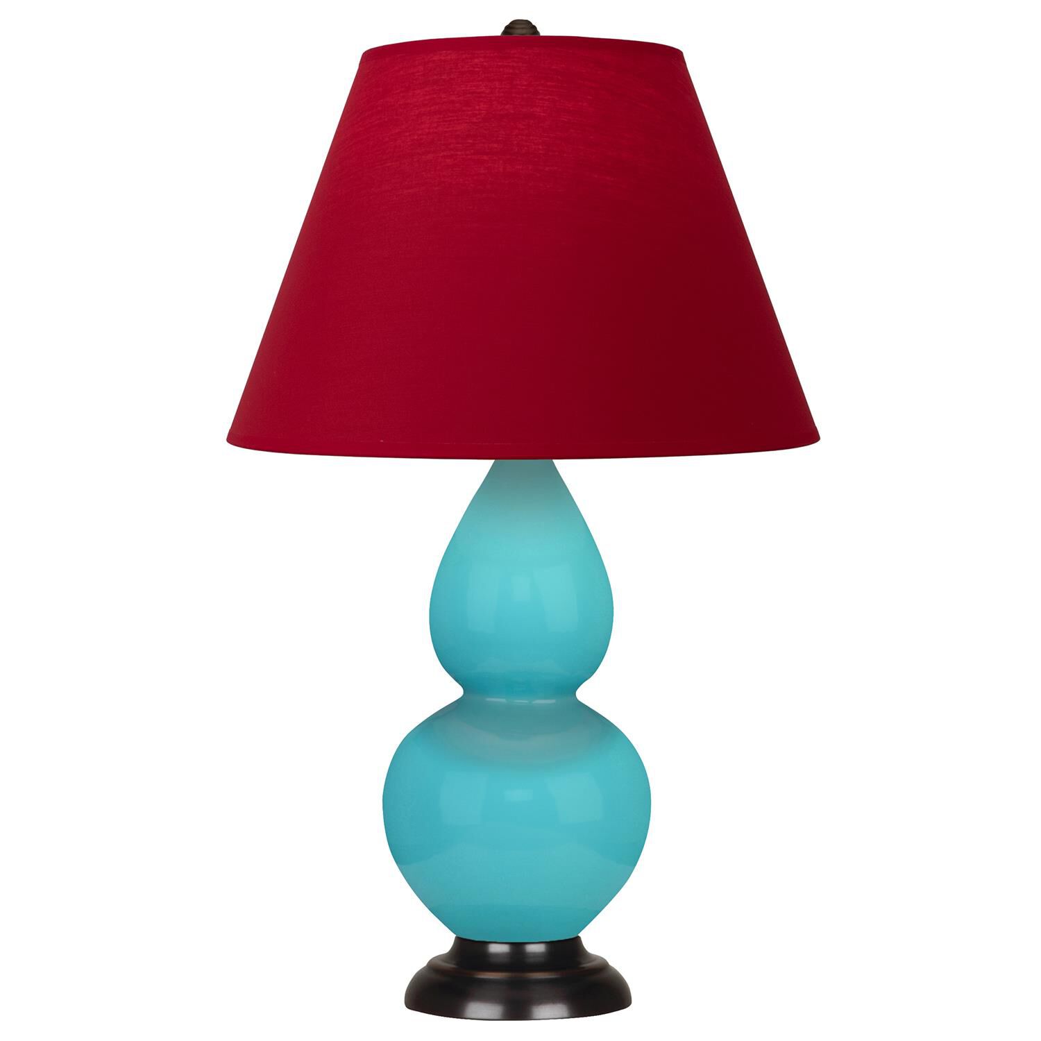 Small Double Gourd 23 Inch Table Lamp by Robert Abbey
