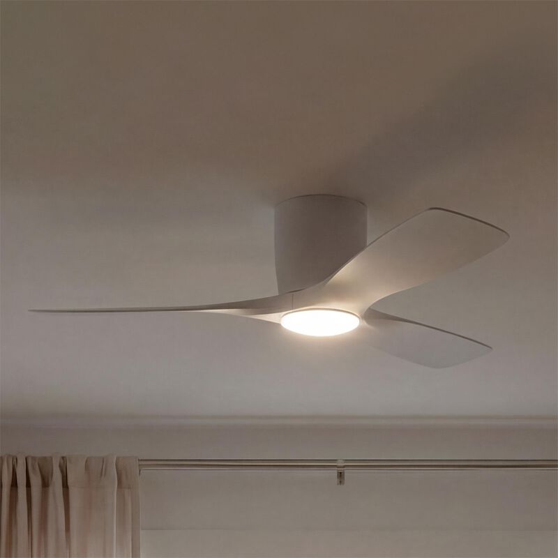 Volos 48 Inch Flush Mount Fan with Light Kit by Kichler