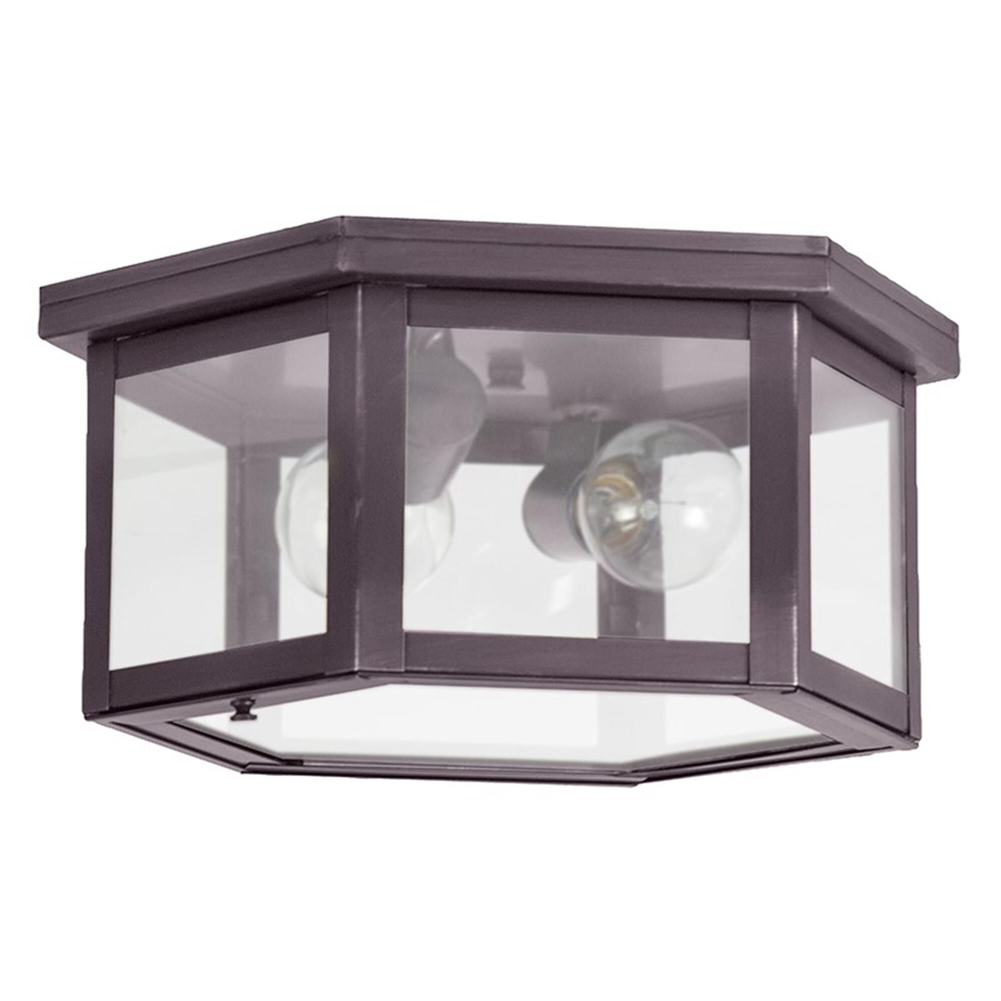 Williams 13 Inch 2 Light Outdoor Flush Mount,