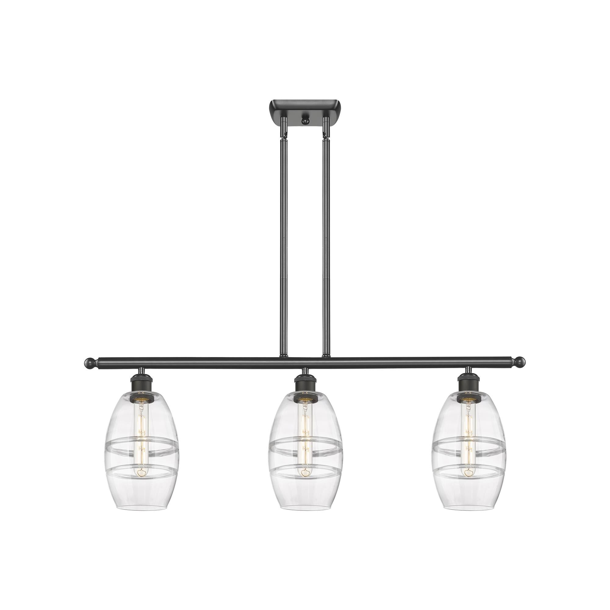 Shown in Oil Rubbed Bronze finish and Clear glass