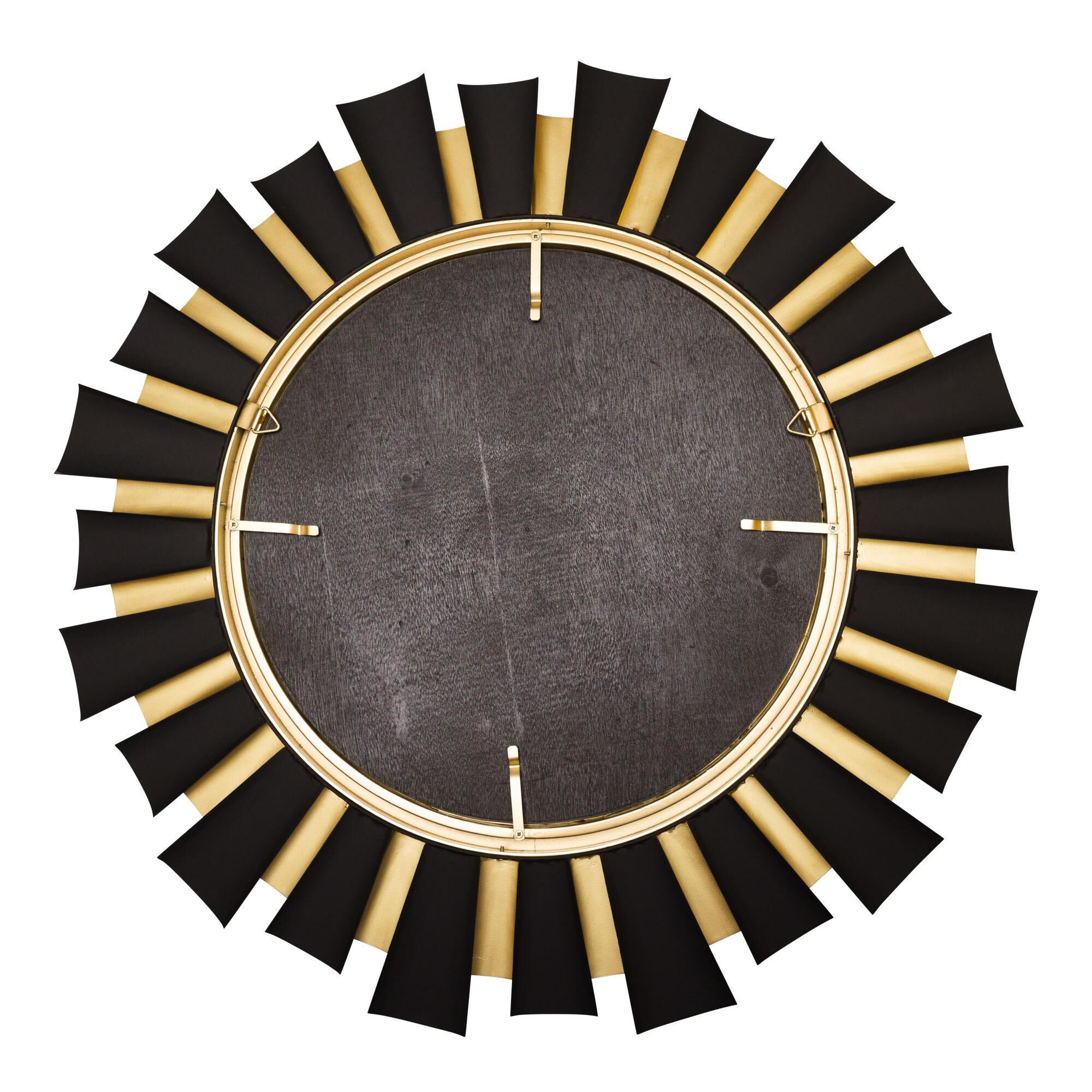 Shown in Matte Black/French Gold finish