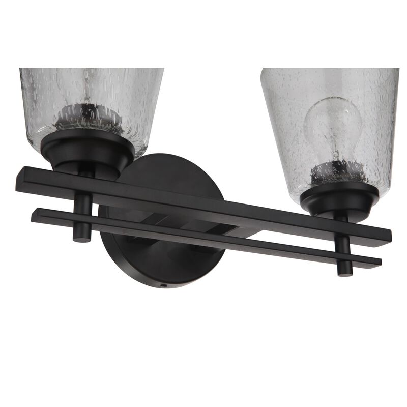 Drake 15 Inch 2 Light Bath Vanity Light by Craftmade