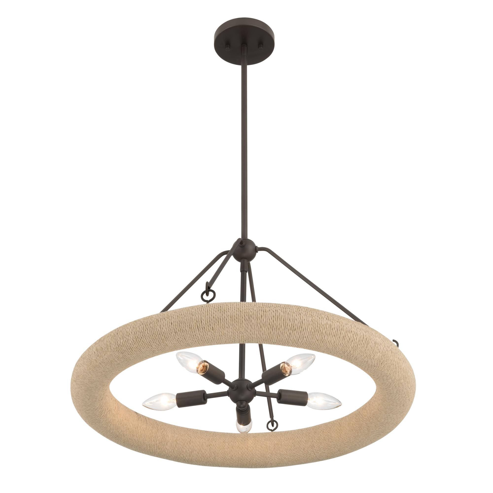 Aeris 24 Inch Chandelier by Minka Lavery