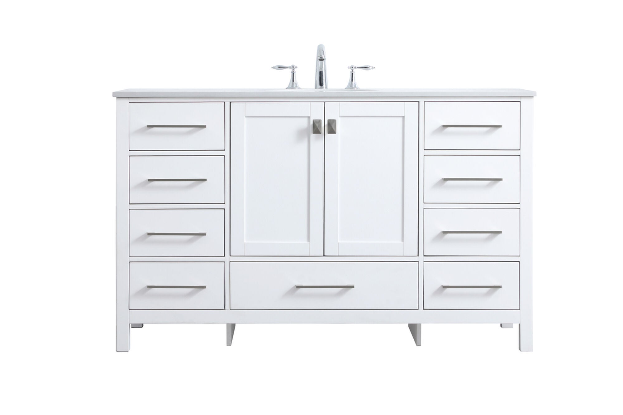 Shown in White finish
