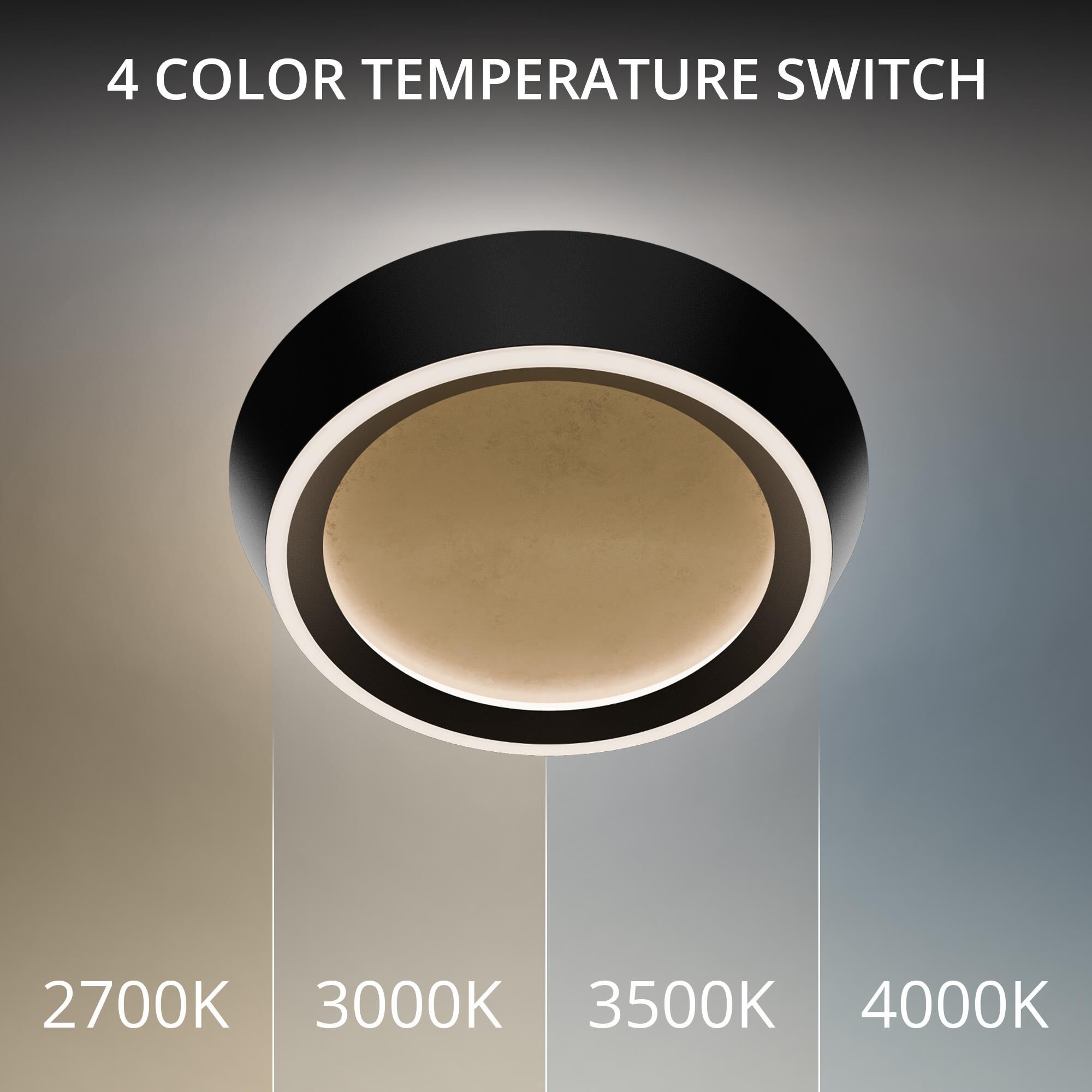 Shown in Black and Gold Leaf finish