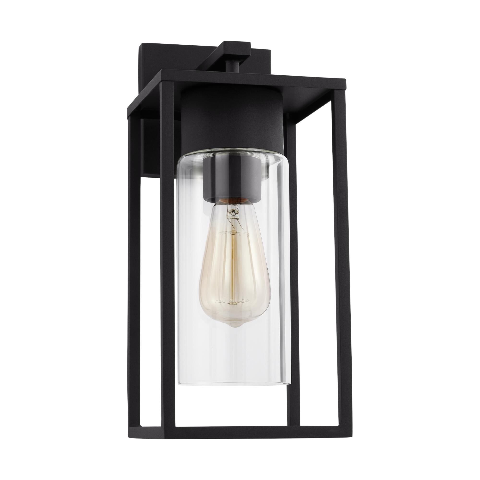 Shown in Black finish and Clear glass and Clear Glass shade