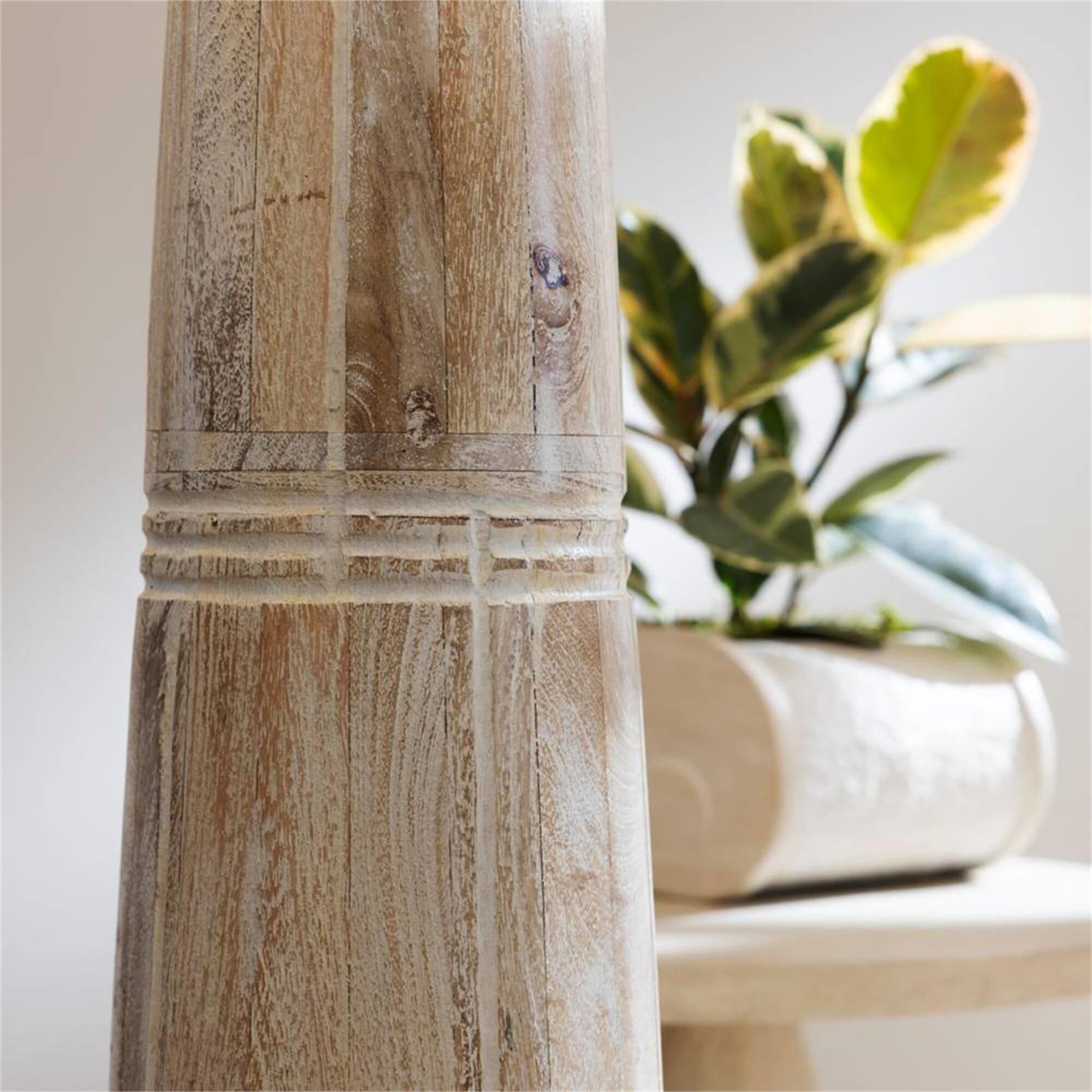 Shown in Whitewashed finish