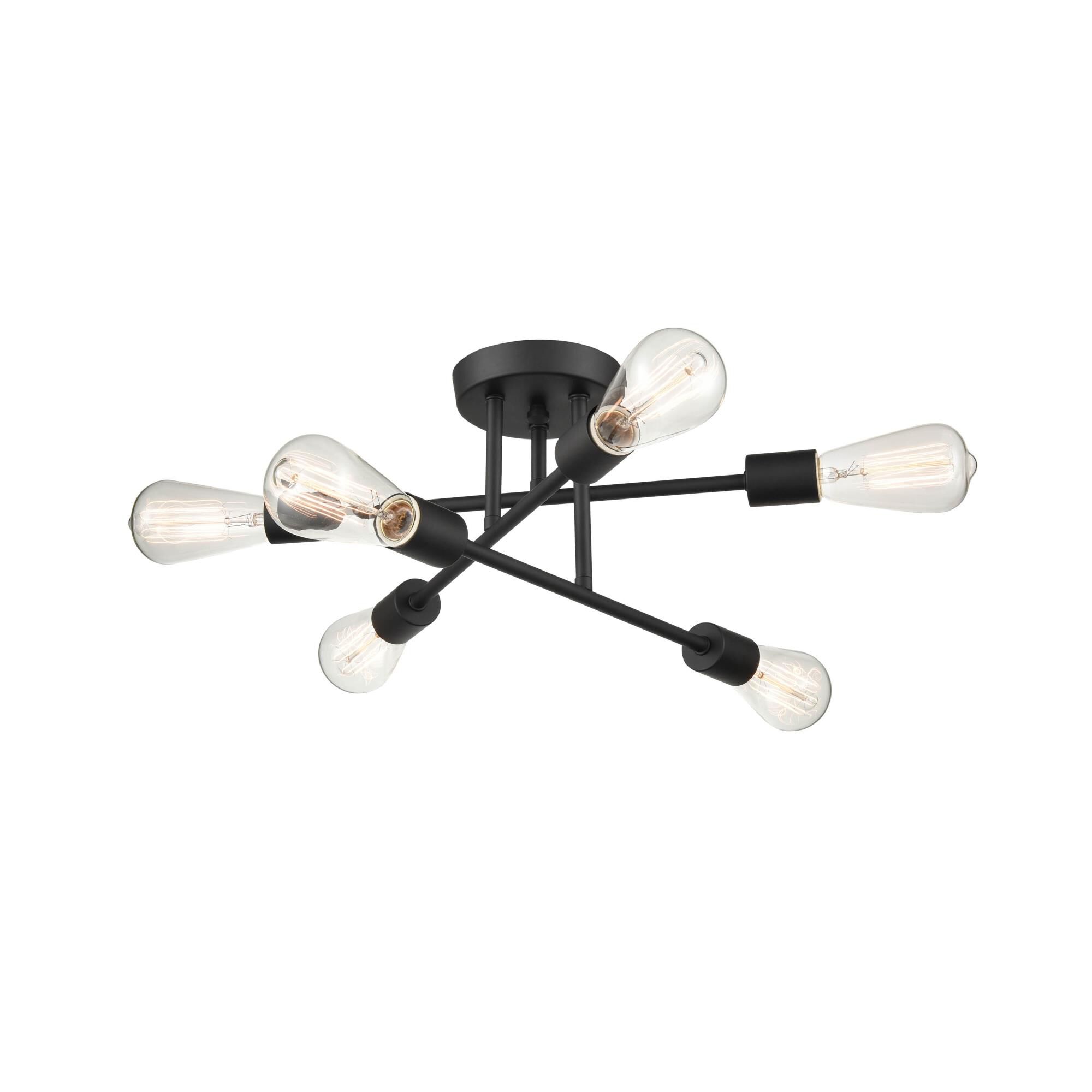 Decco 17 Inch Semi Flush Mount By Millennium Lighting