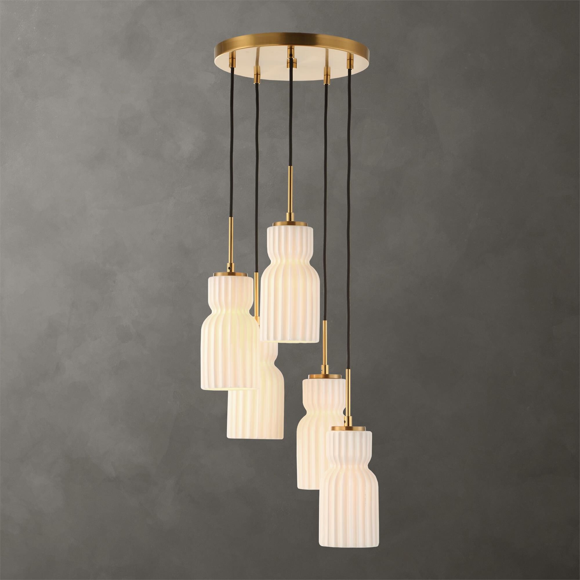 Sergio Orozco Designs Vanier 14 Inch Multi Light Pendant by Uttermost